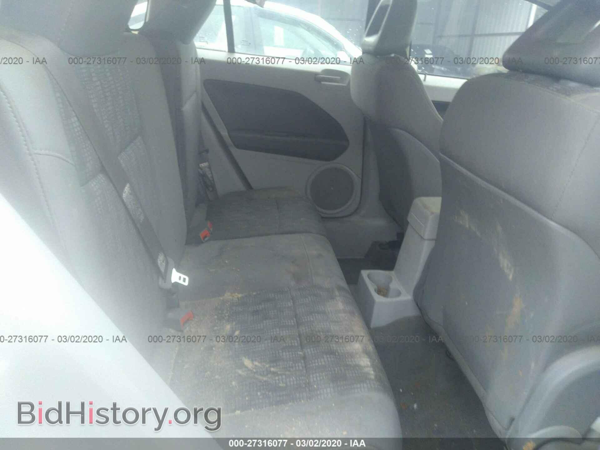 2007 DODGE CALIBER - VIN: 1B3HB48B27D300363 - Фото 8