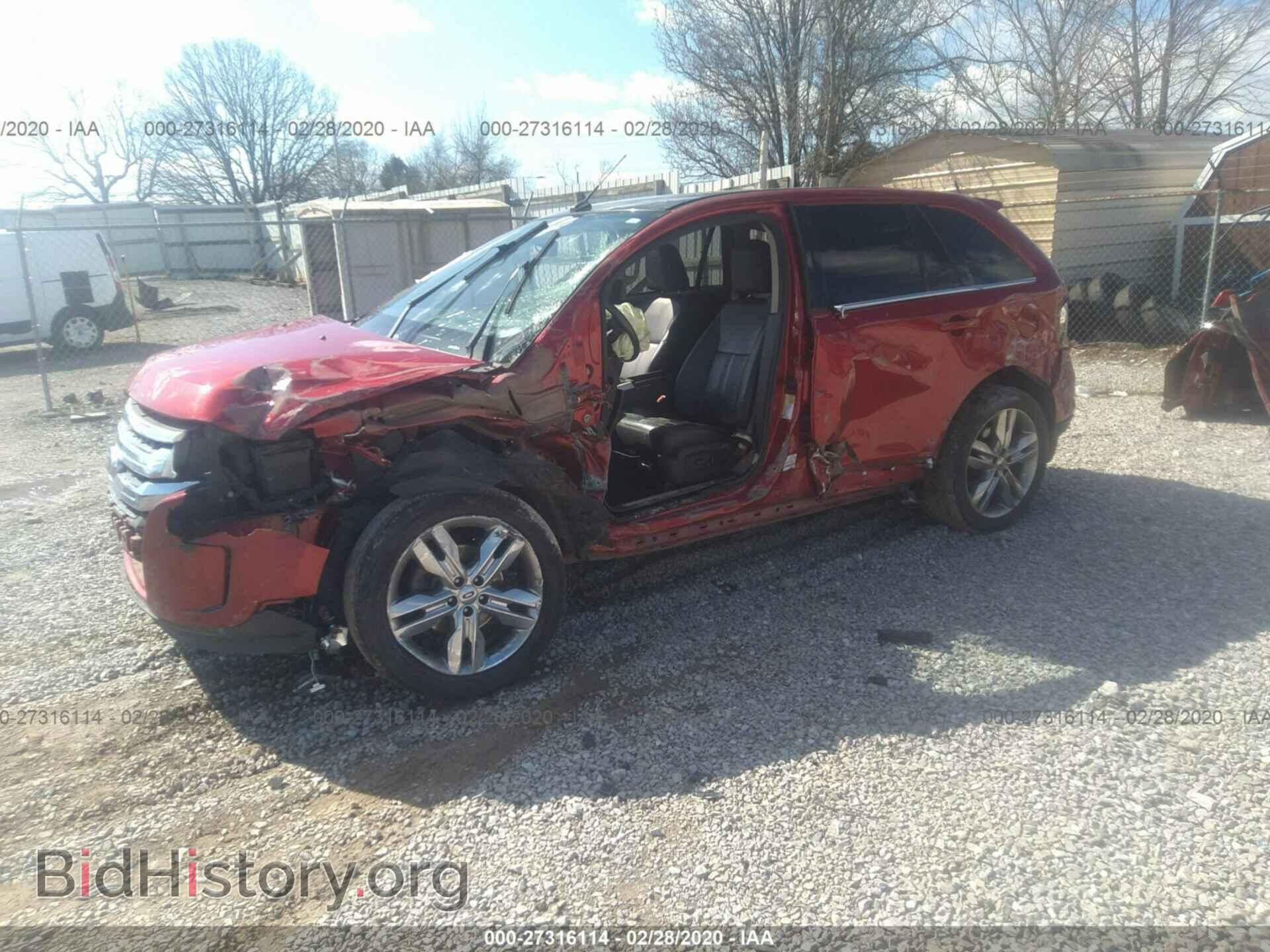 2011 FORD EDGE - VIN: 2FMDK4KC5BBA26598 - Фото 2