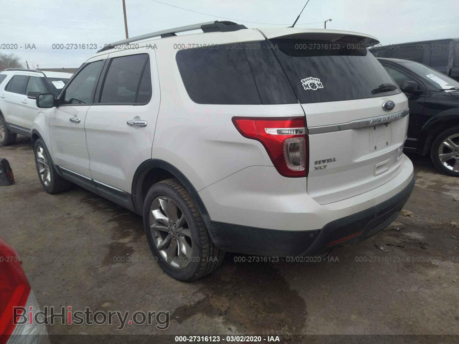 2013 FORD EXPLORER - VIN: 1FM5K7D86DGC80198 - Photo 3