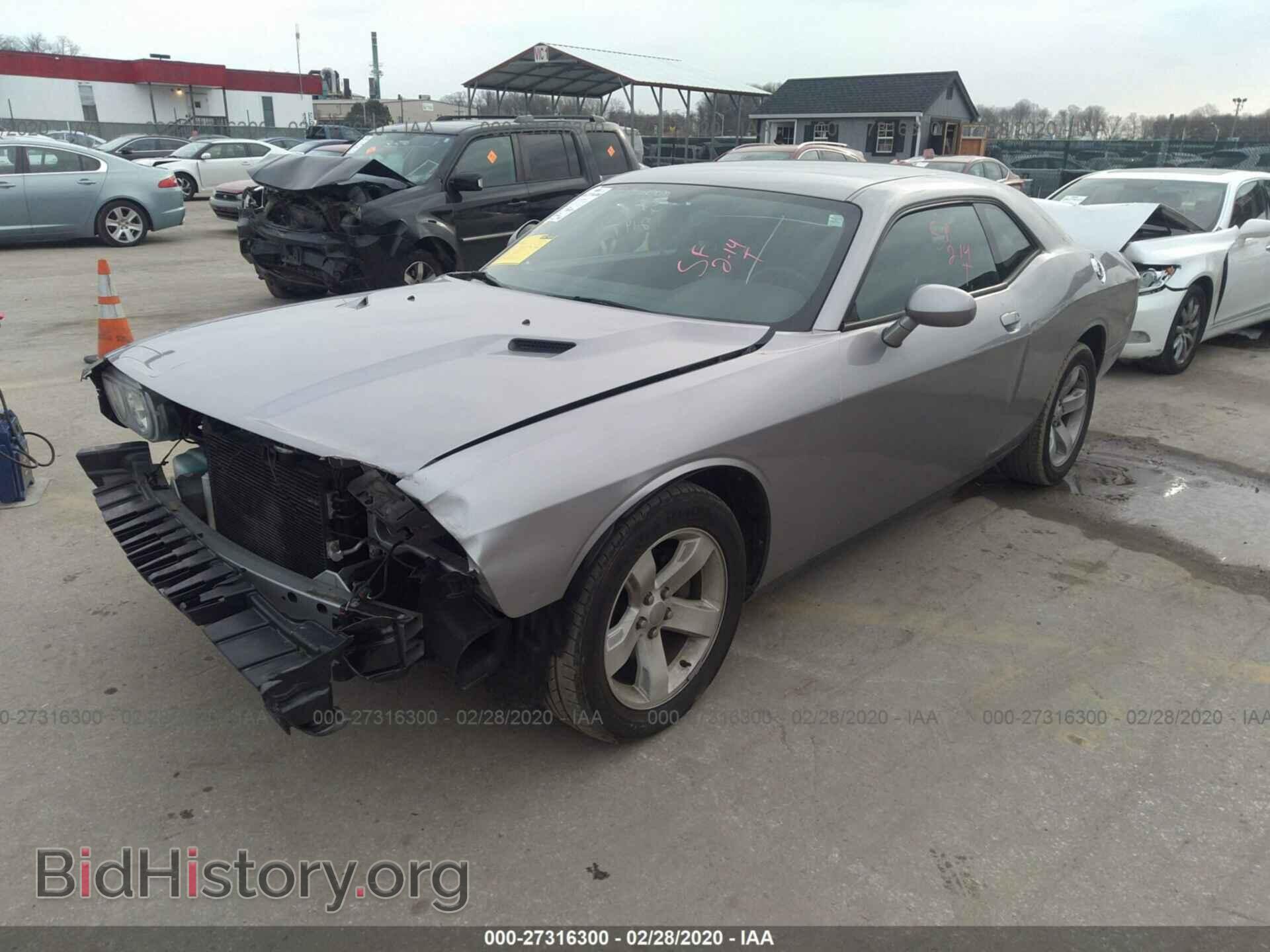 2014 DODGE CHALLENGER - VIN: 2C3CDYAG0EH233153 - Фото 2