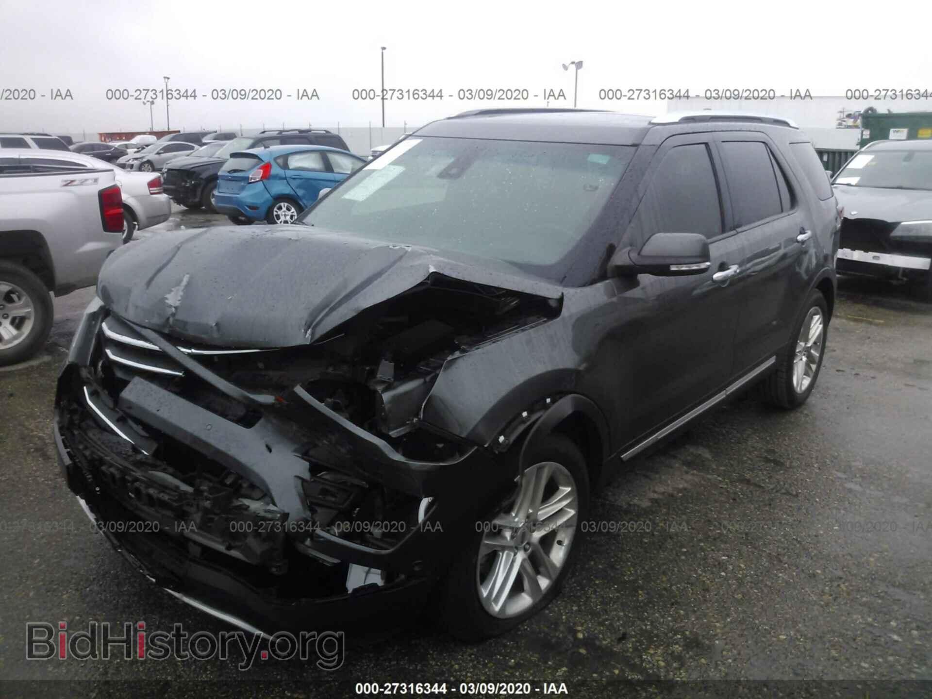 2016 FORD EXPLORER - VIN: 1FM5K7FH9GGB33584 - Фото 2