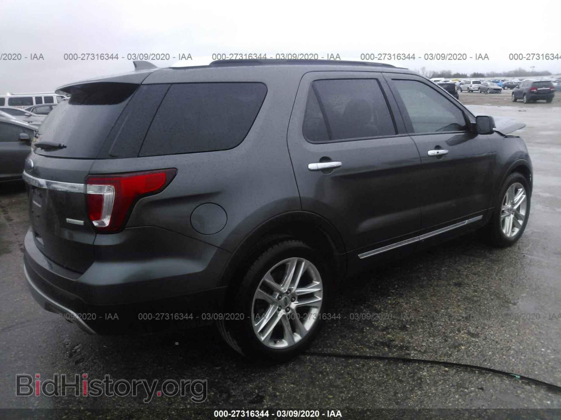 2016 FORD EXPLORER - VIN: 1FM5K7FH9GGB33584 - Фото 4