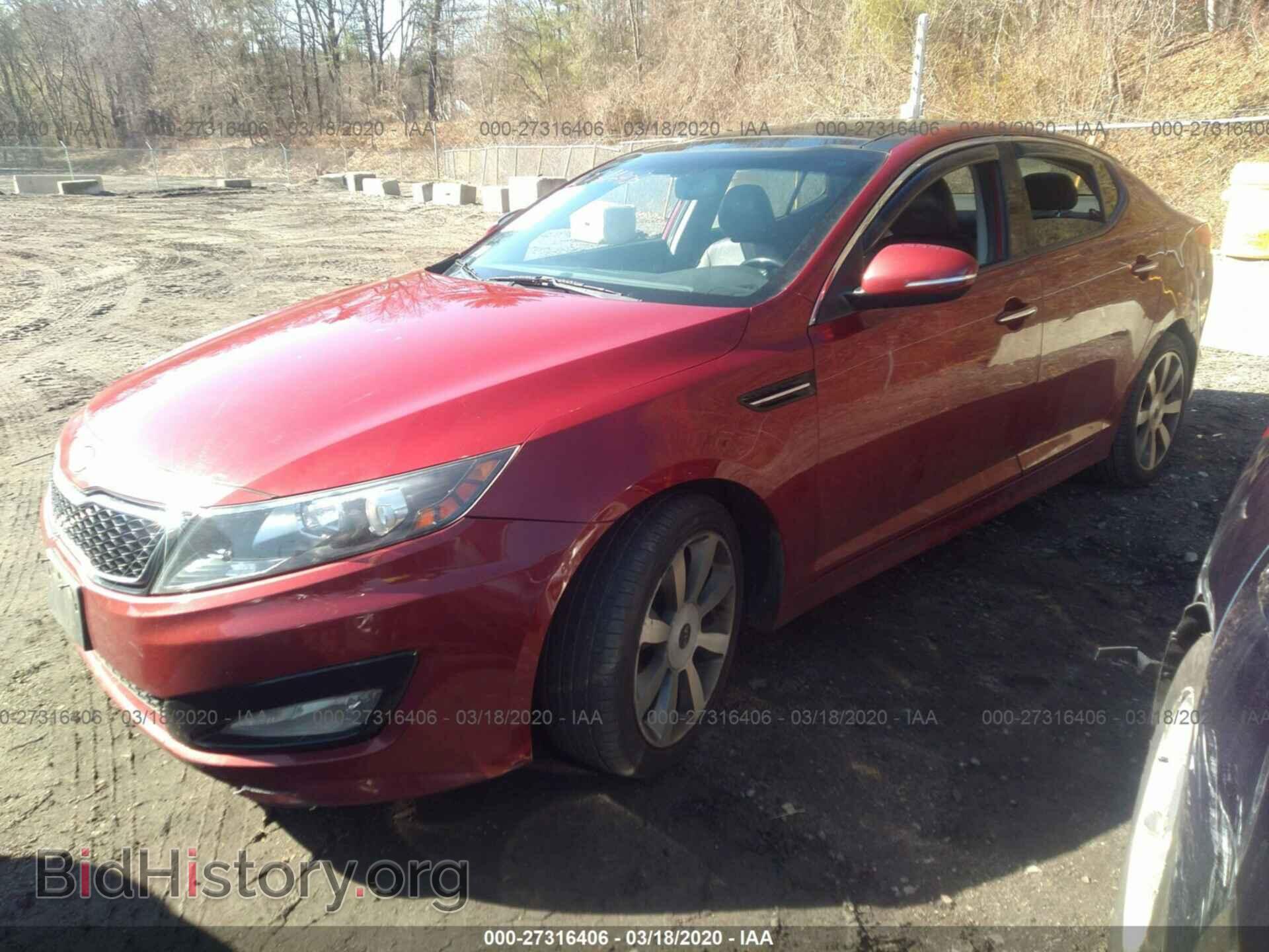 2012 KIA OPTIMA - VIN: 5XXGR4A68CG089205 - Фото 2
