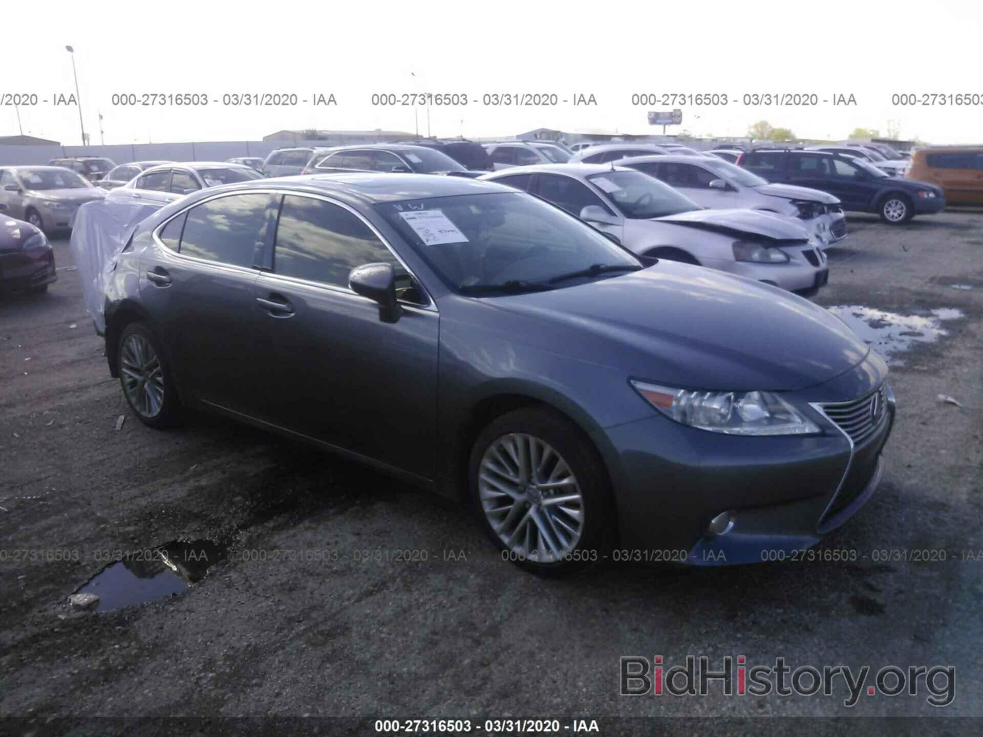 Photo JTHBK1GG0D2078931 - LEXUS ES 2013