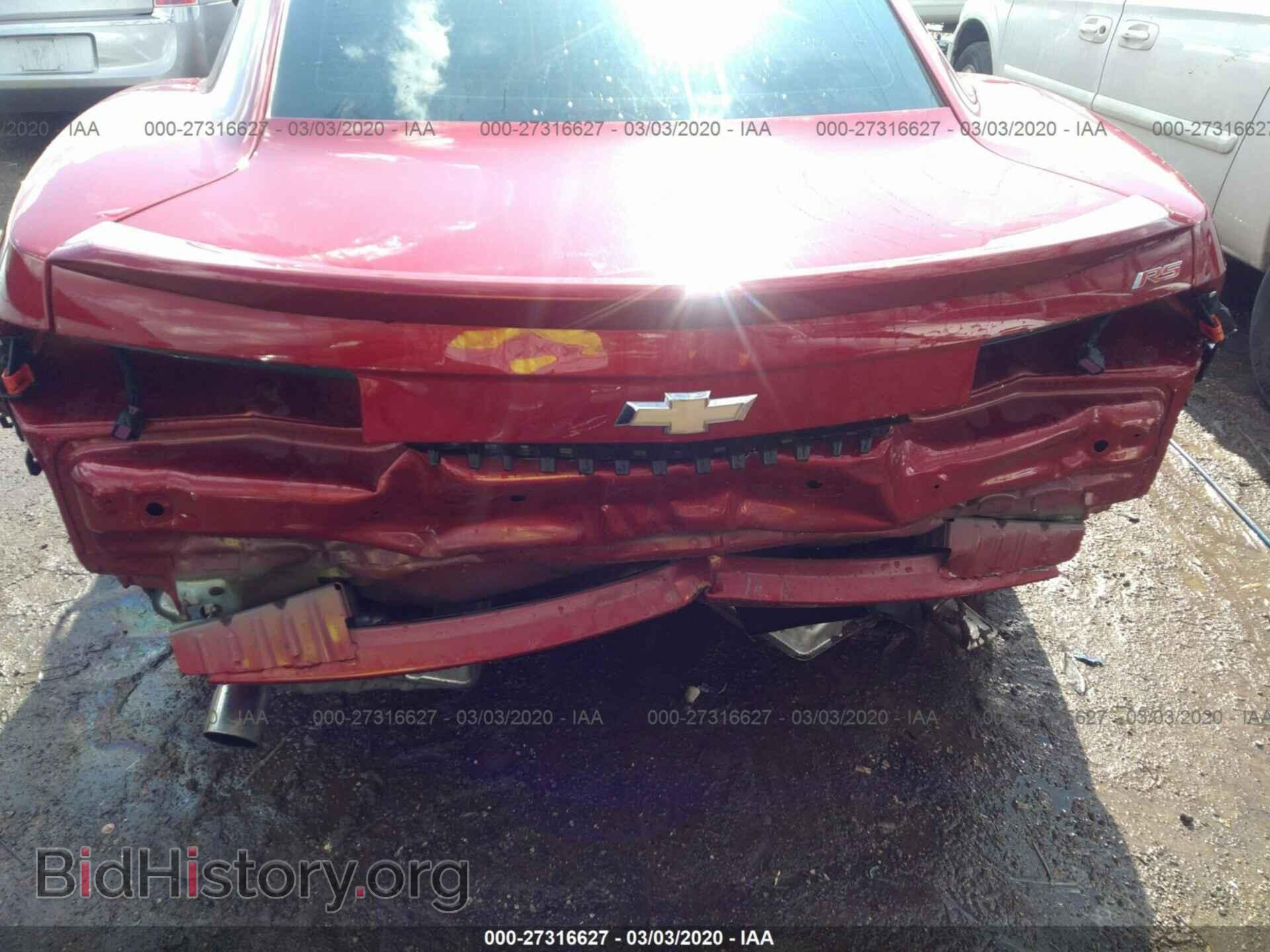 2012 CHEVROLET CAMARO - VIN: 2G1FC1E36C9195969 - Фото 6