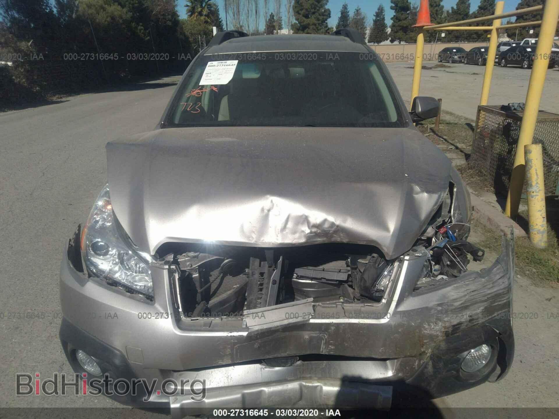 2014 SUBARU OUTBACK - VIN: 4S4BRBLC9E3227060 - Фото 6