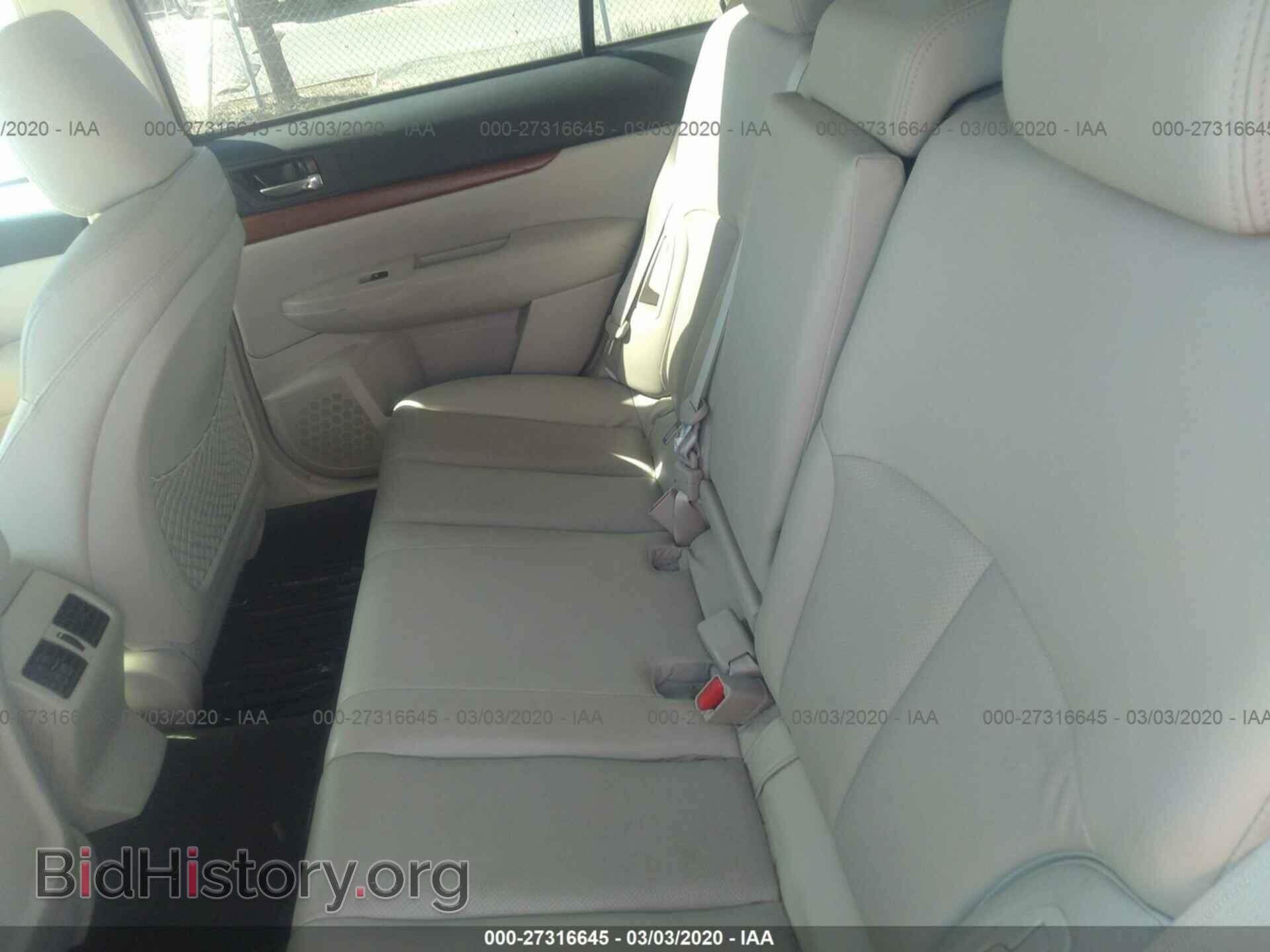 2014 SUBARU OUTBACK - VIN: 4S4BRBLC9E3227060 - Фото 8