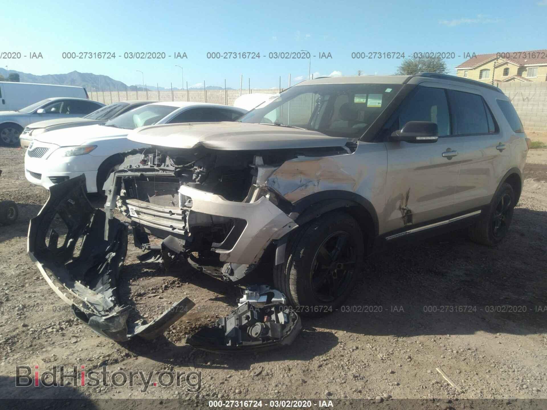 2017 FORD EXPLORER - VIN: 1FM5K8D83HGD43575 - Фото 2