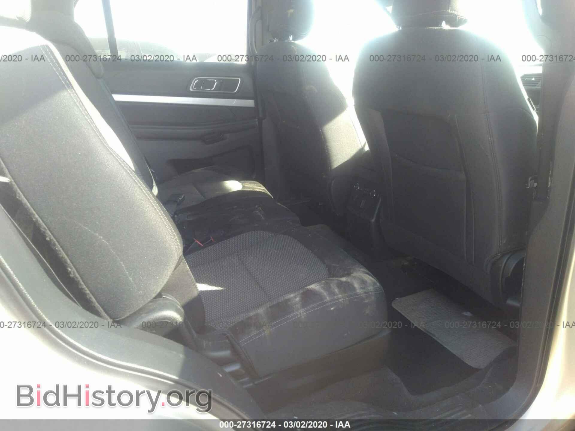 2017 FORD EXPLORER - VIN: 1FM5K8D83HGD43575 - Фото 8