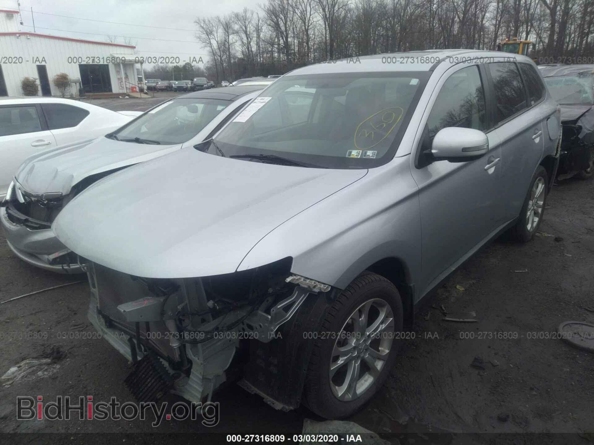 2014 MITSUBISHI OUTLANDER - VIN: JA4AD3A32EZ005748 - Фото 2
