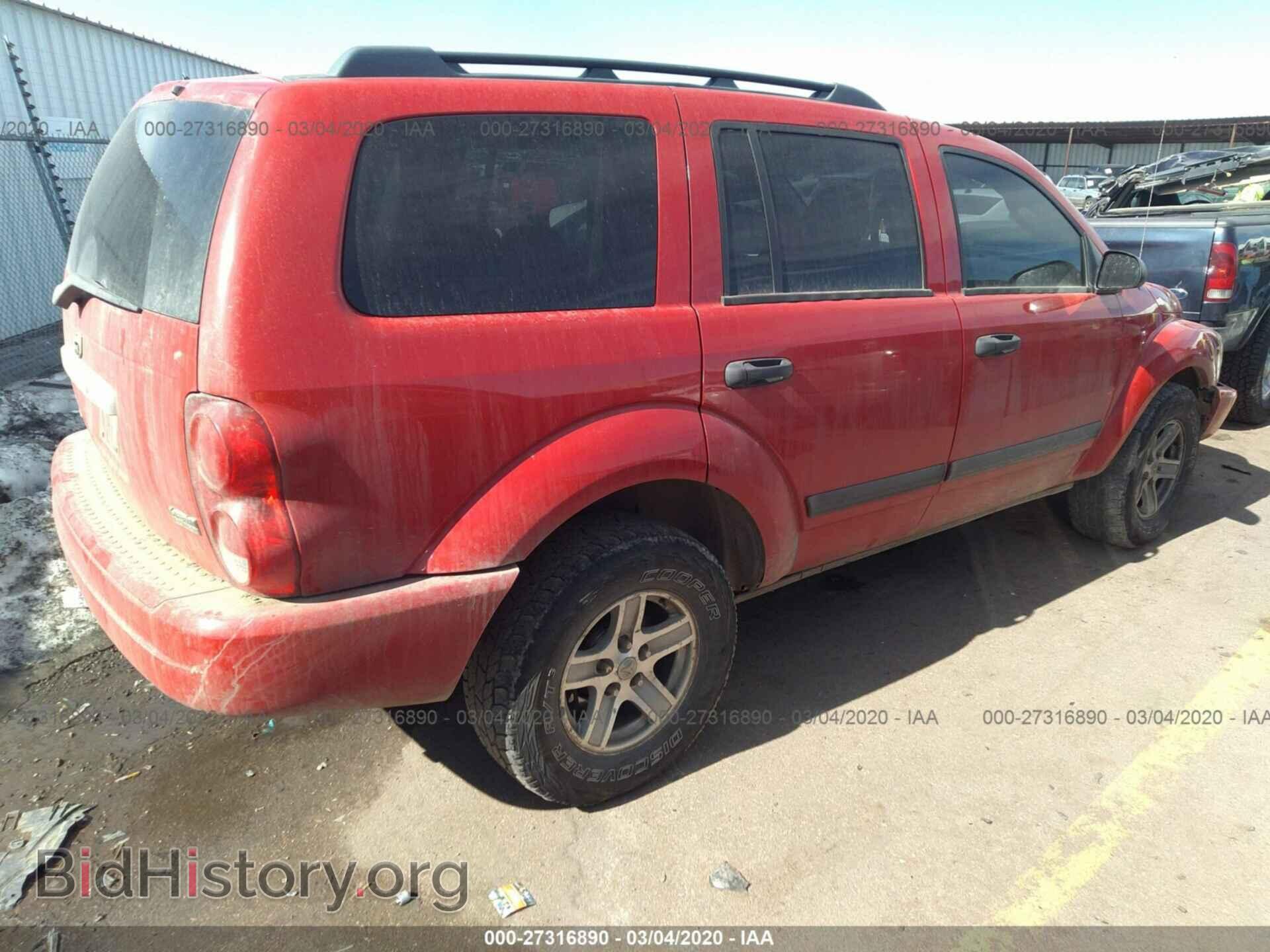 2006 DODGE DURANGO - VIN: 1D4HB48286F150280 - Фото 4