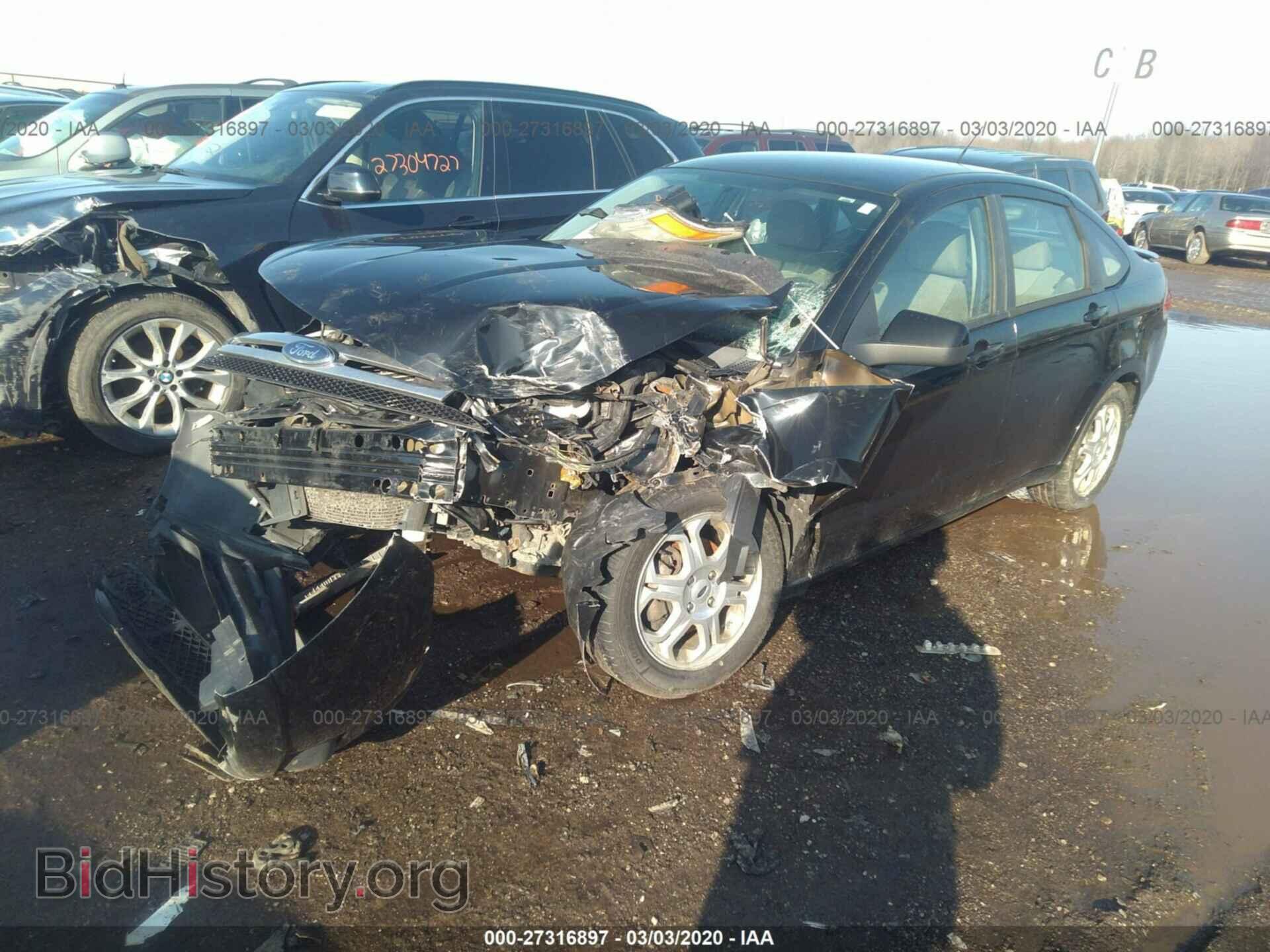 2009 FORD FOCUS - VIN: 1FAHP36N19W154087 - Фото 2