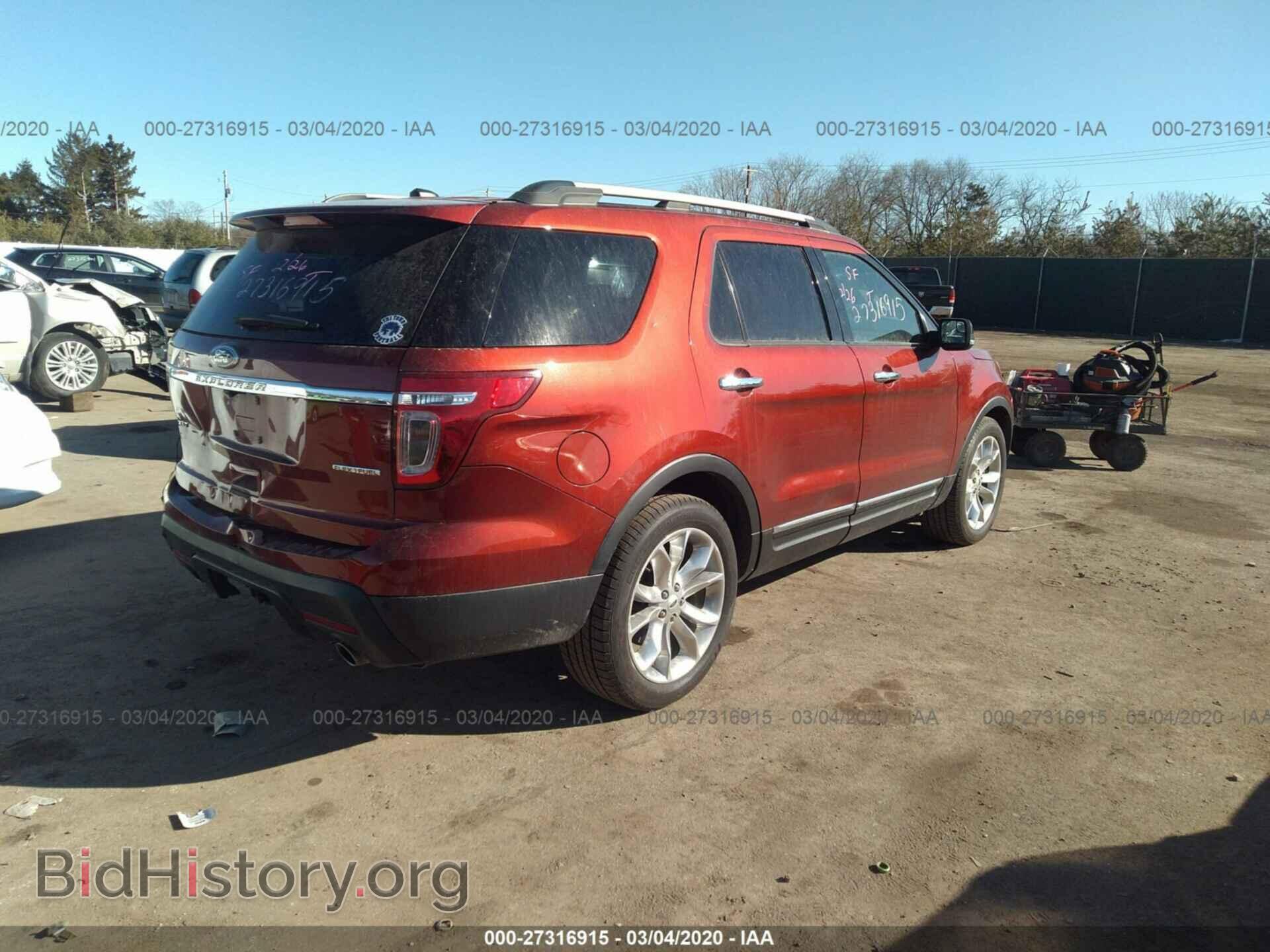 2014 FORD EXPLORER - VIN: 1FM5K7D8XEGA87618 - Фото 4