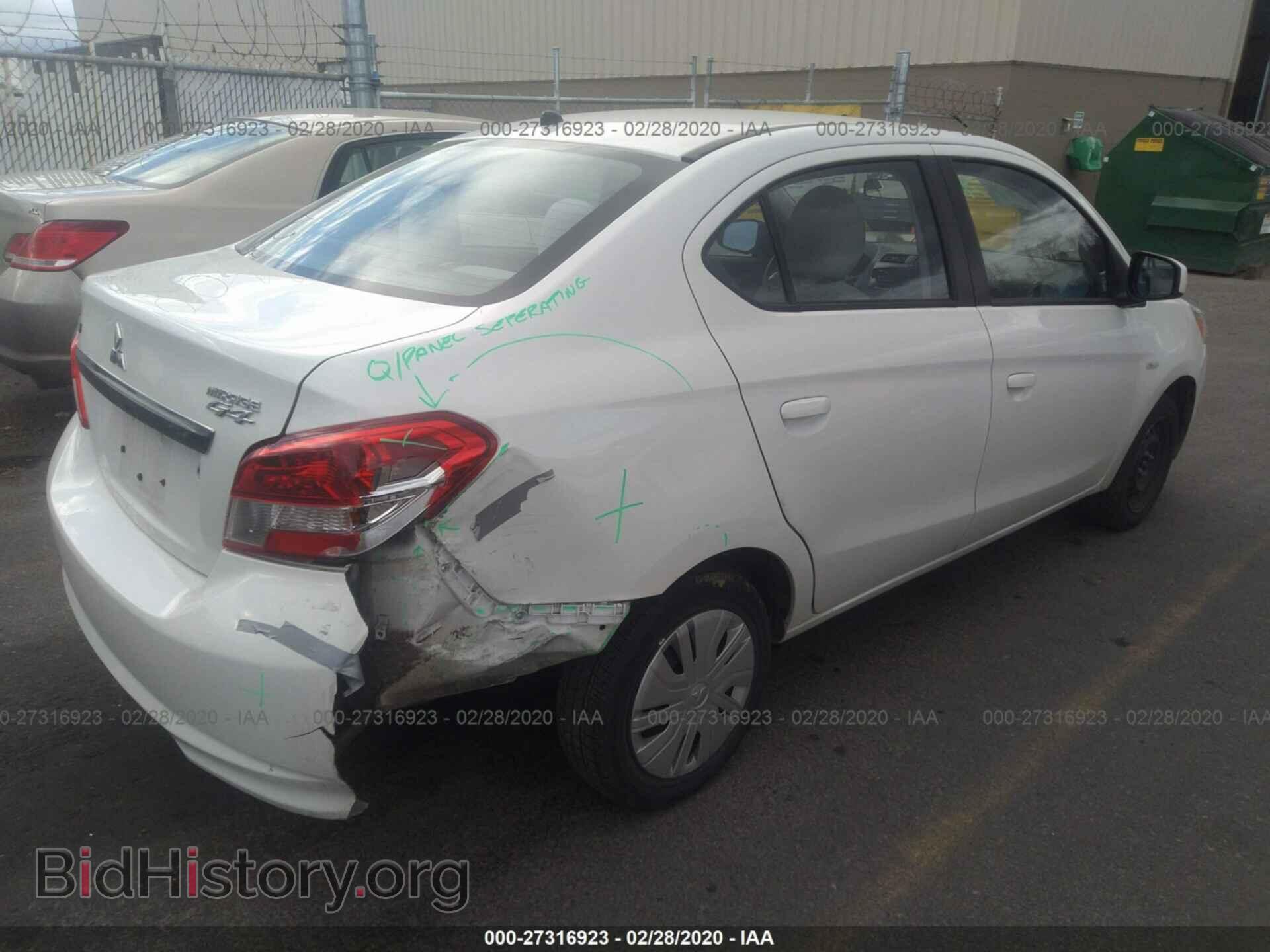 2017 MITSUBISHI MIRAGE - VIN: ML32F3FJ6HHF06444 - Фото 4