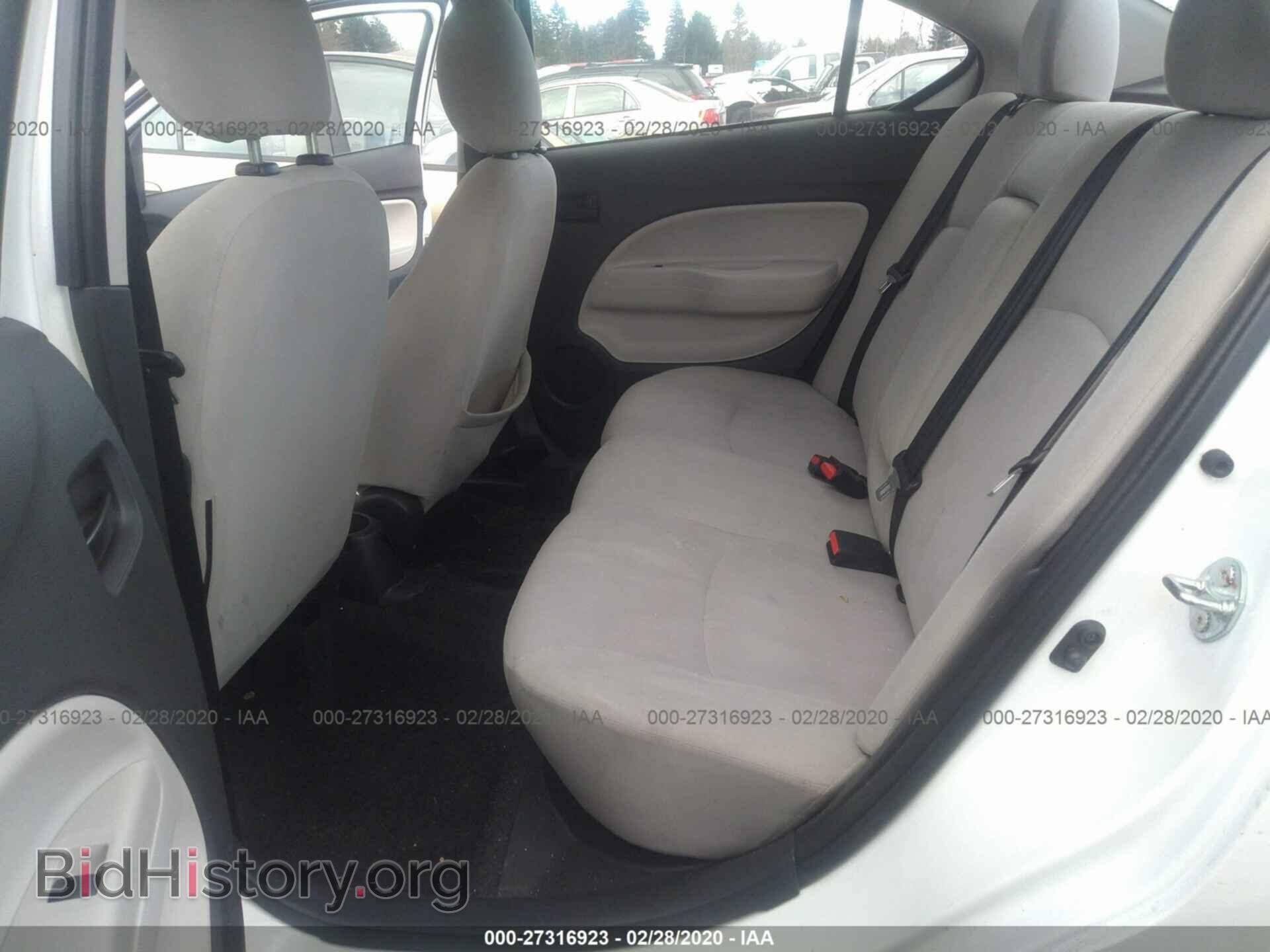 2017 MITSUBISHI MIRAGE - VIN: ML32F3FJ6HHF06444 - Фото 8