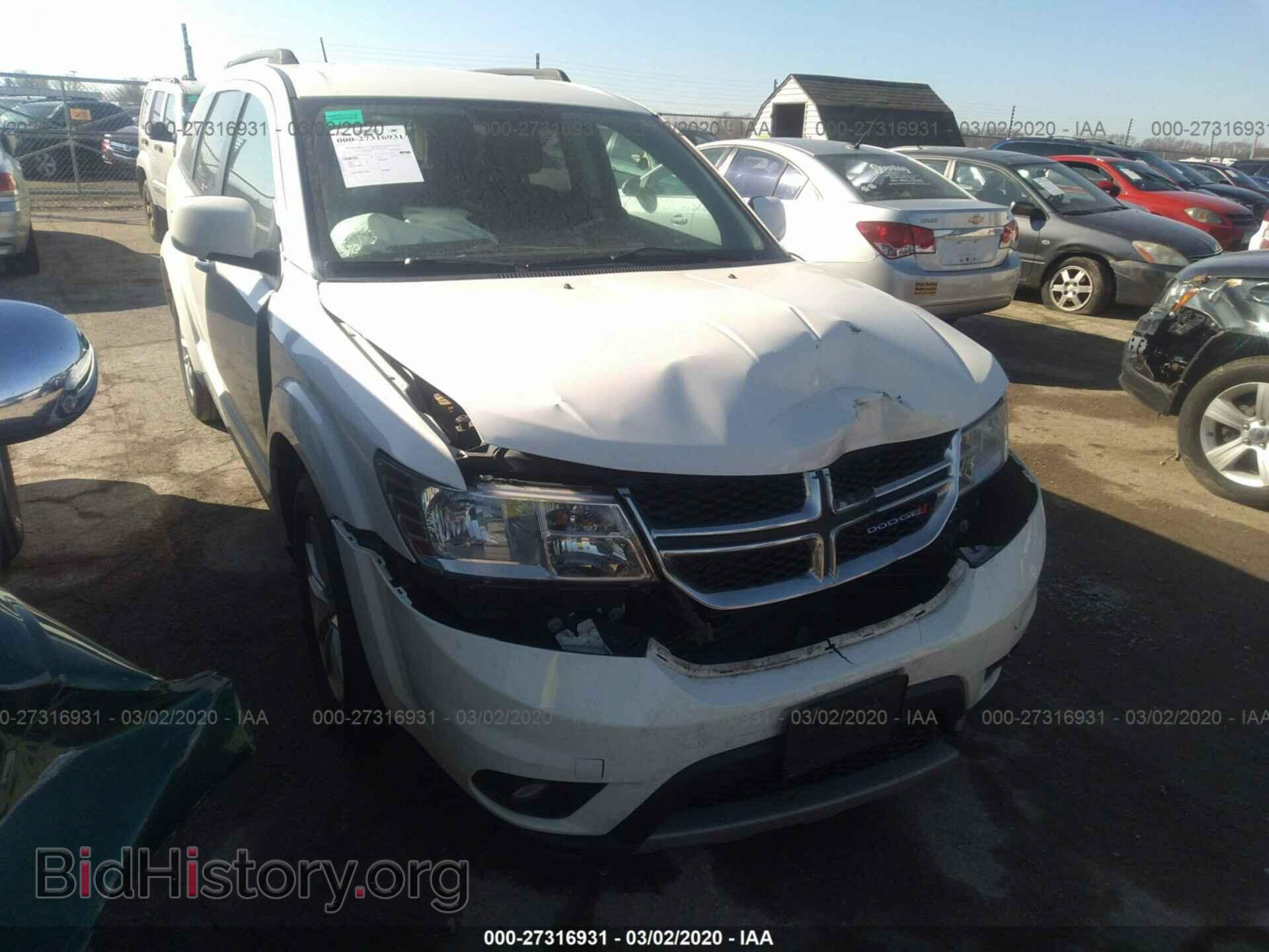 Photo 3C4PDCBB6ET180727 - DODGE JOURNEY 2014