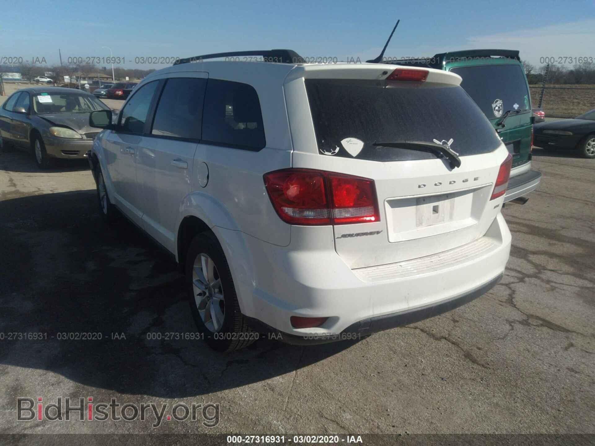 2014 DODGE JOURNEY - VIN: 3C4PDCBB6ET180727 - Фото 3