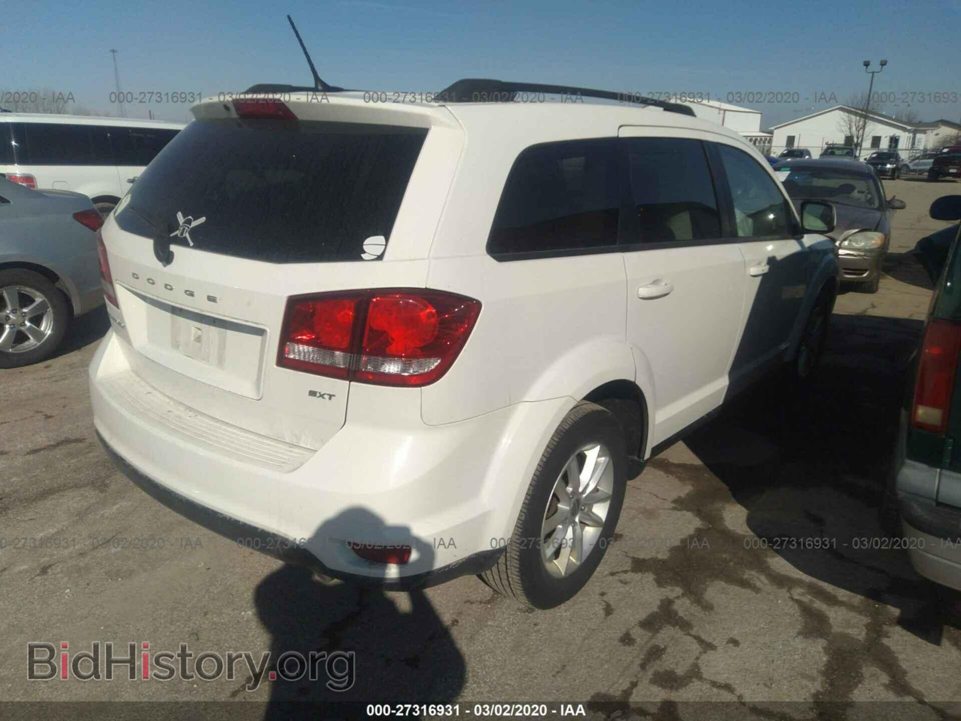 2014 DODGE JOURNEY - VIN: 3C4PDCBB6ET180727 - Фото 4