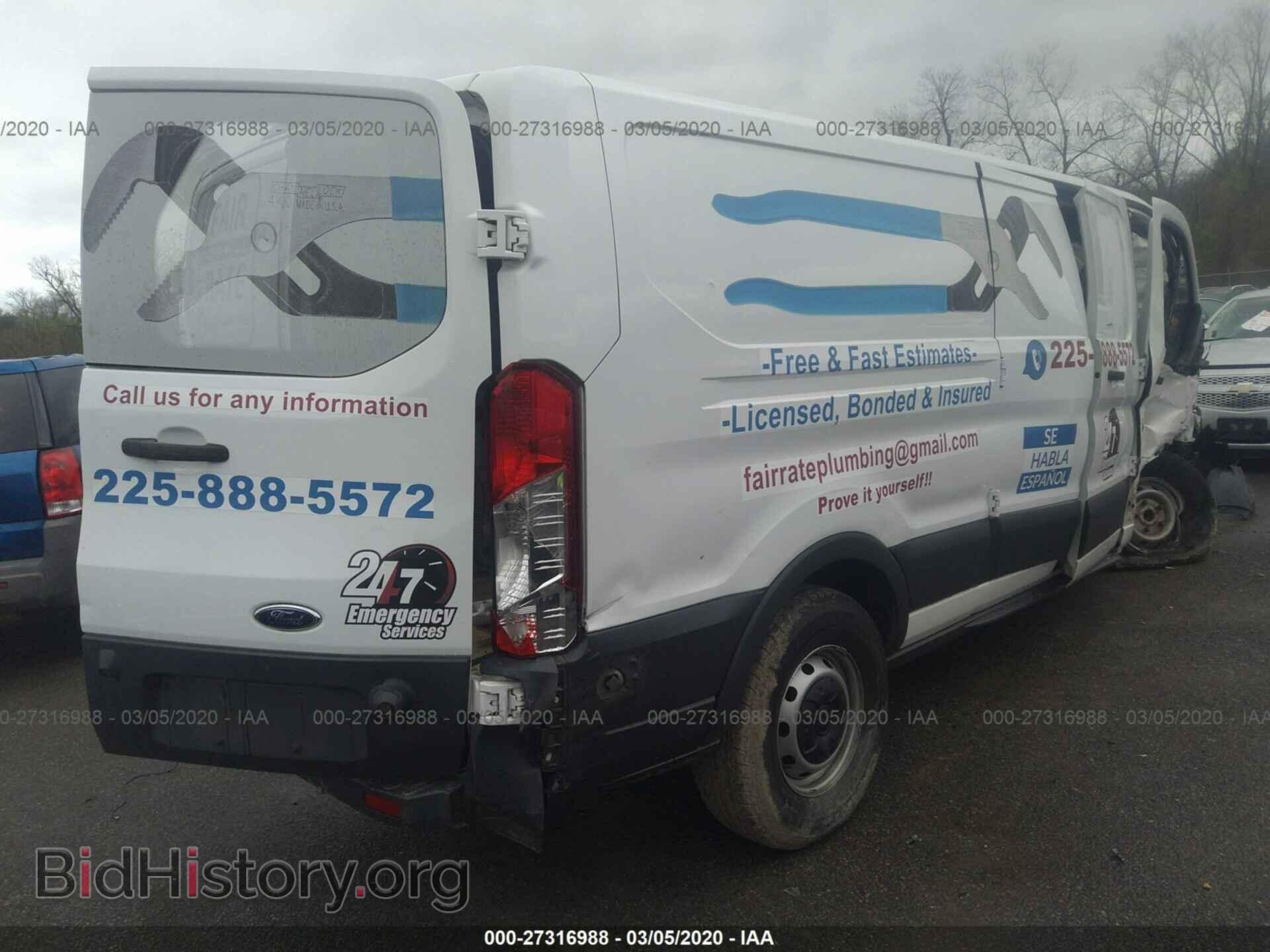 2016 FORD TRANSIT - VIN: 1FTYR2ZM9GKA14665 - Фото 4