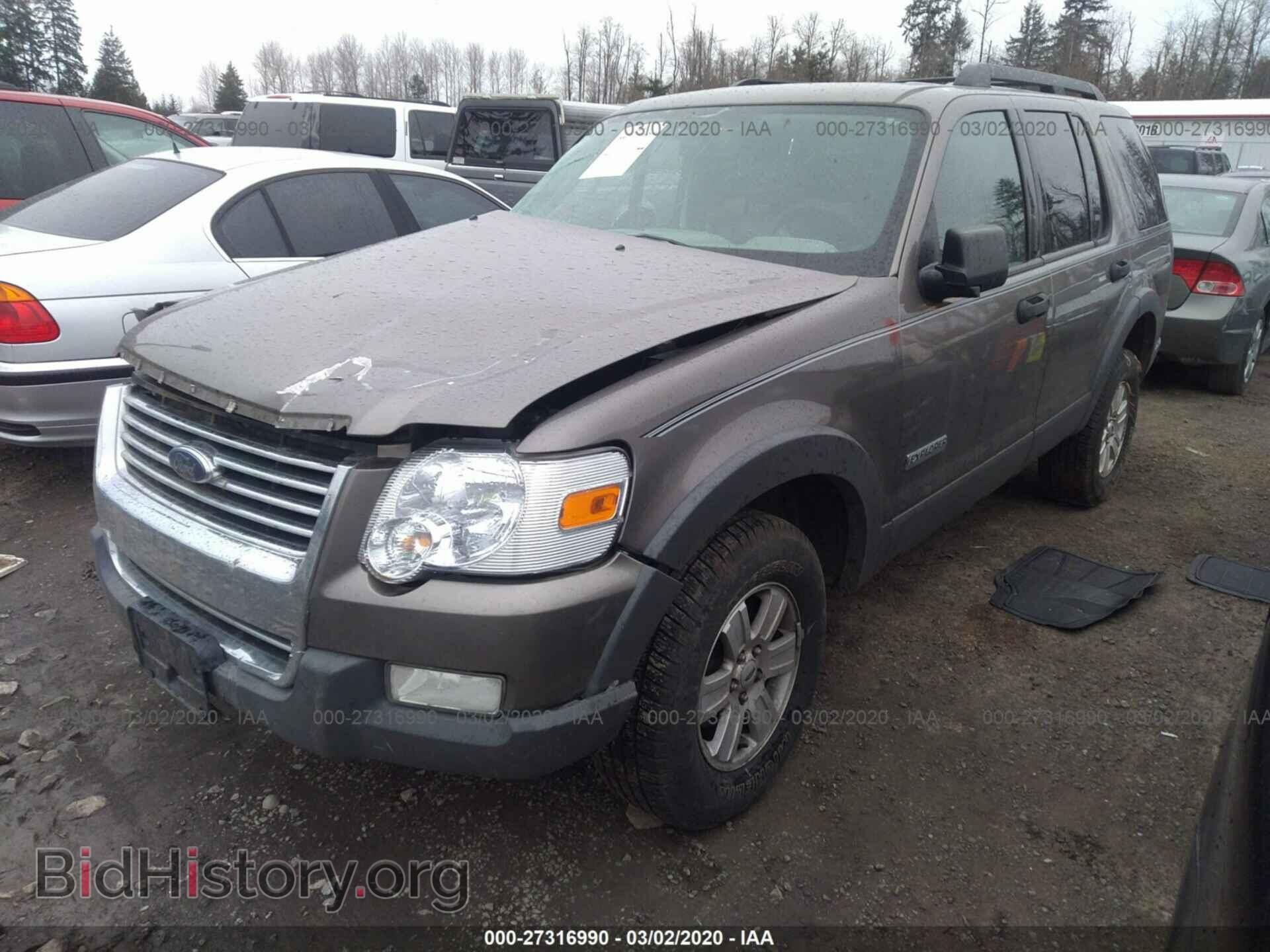 2006 FORD EXPLORER - VIN: 1FMEU73E86UA25977 - Фото 2