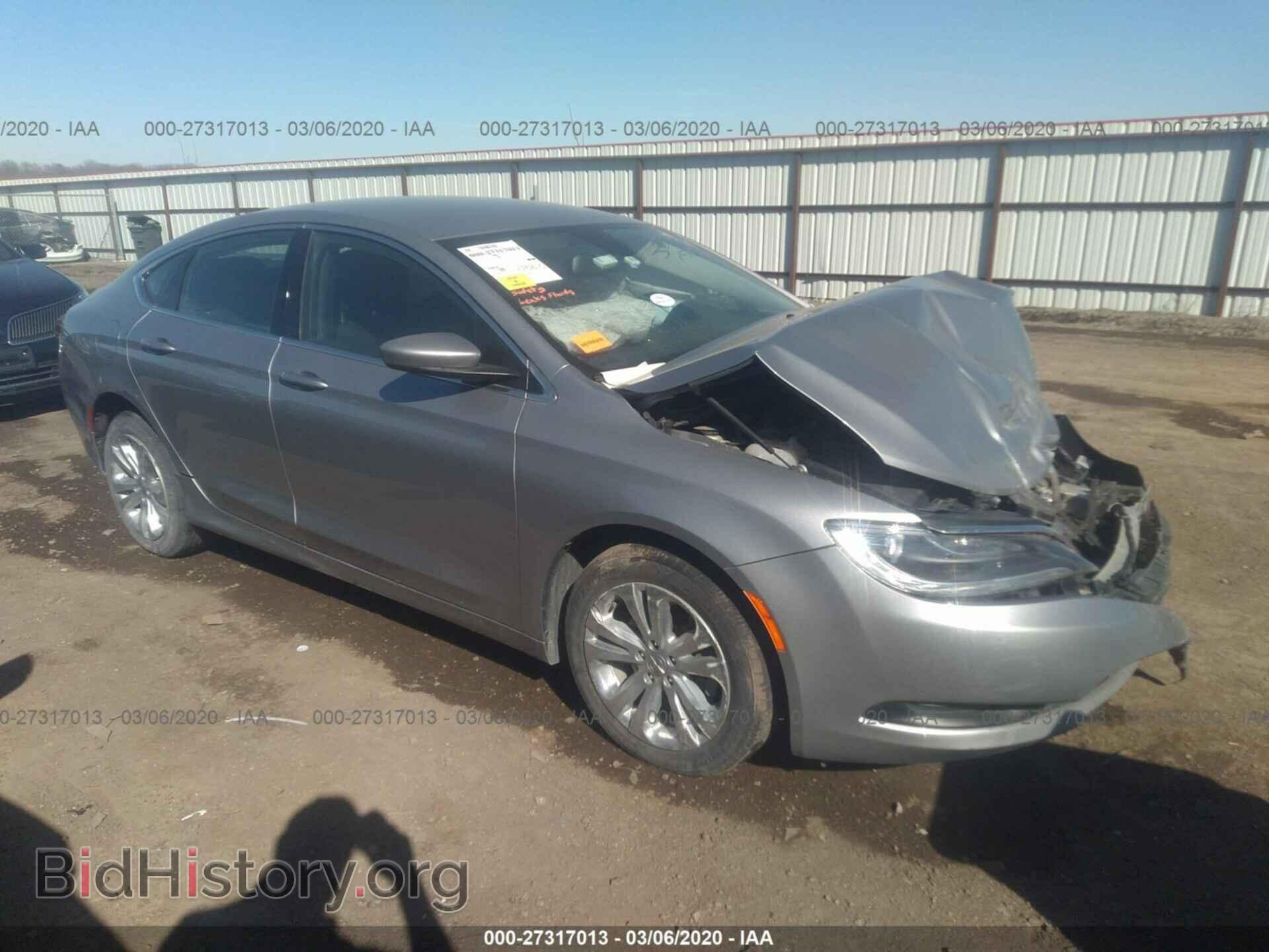 Фотография 1C3CCCFB2GN194708 - CHRYSLER 200 2016
