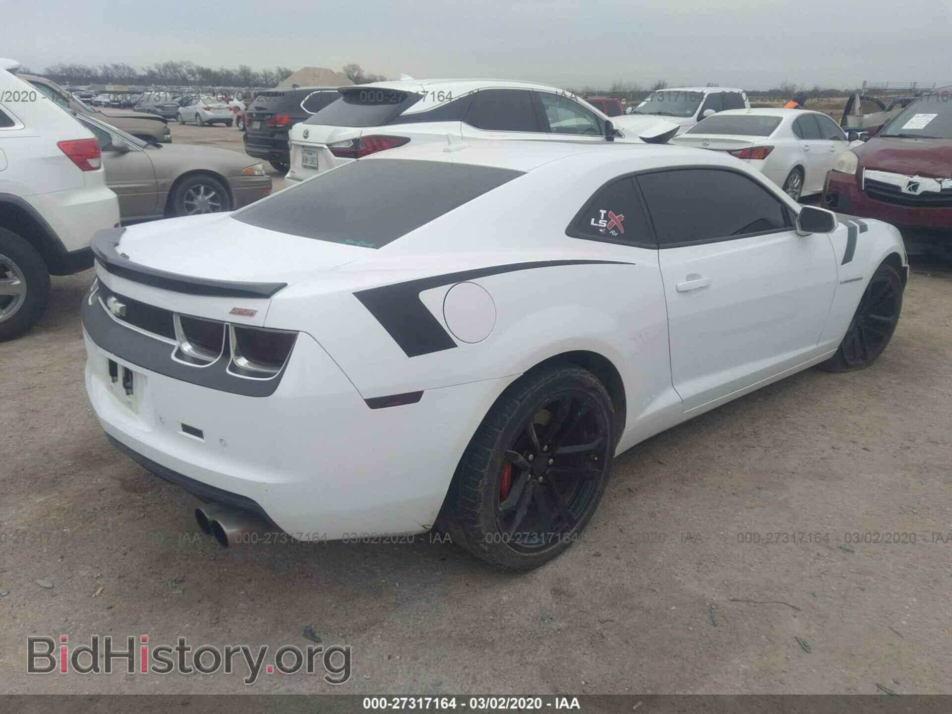2013 CHEVROLET CAMARO - VIN: 2G1FT1EW4D9211677 - Фото 4