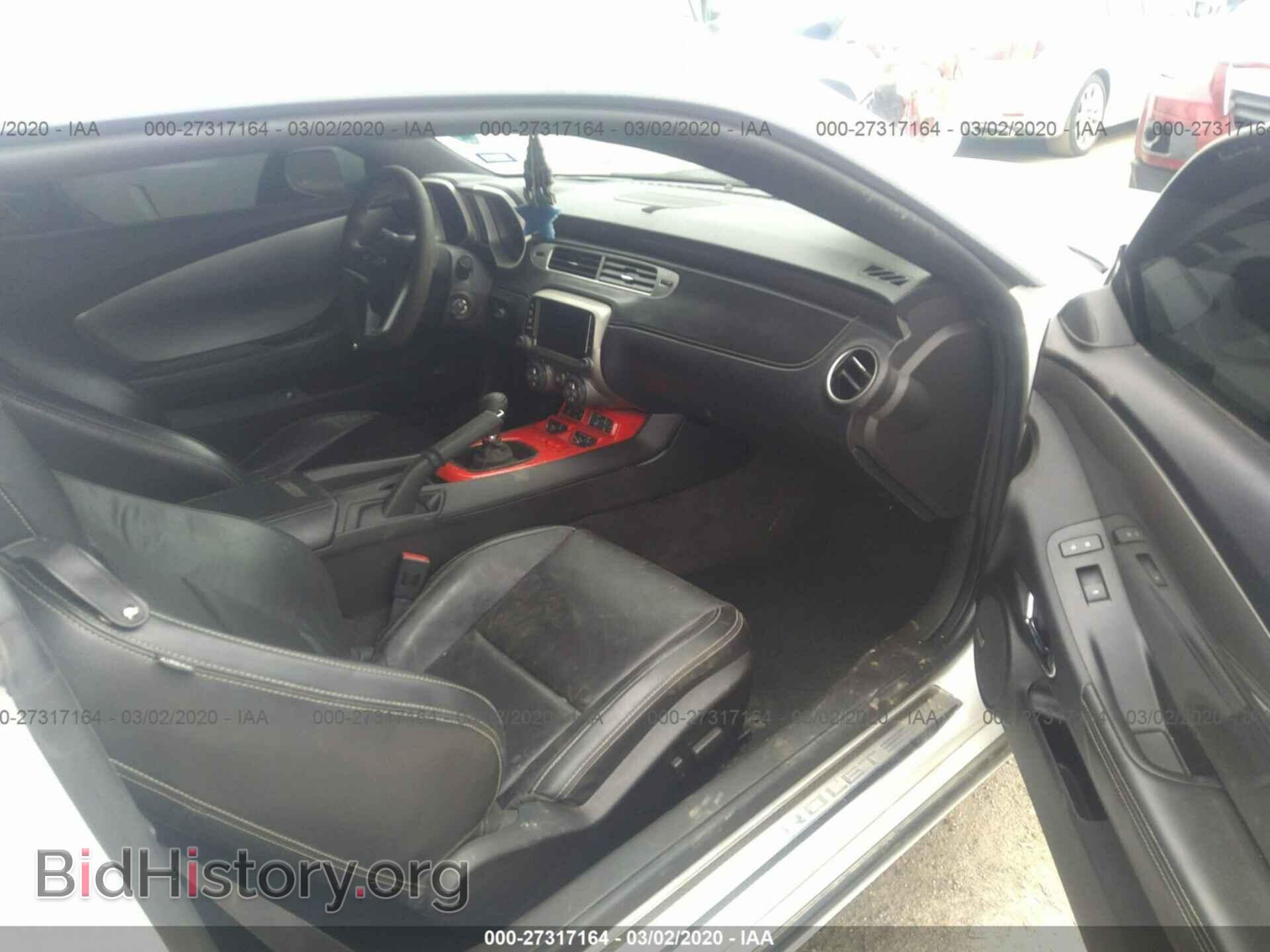 2013 CHEVROLET CAMARO - VIN: 2G1FT1EW4D9211677 - Фото 5