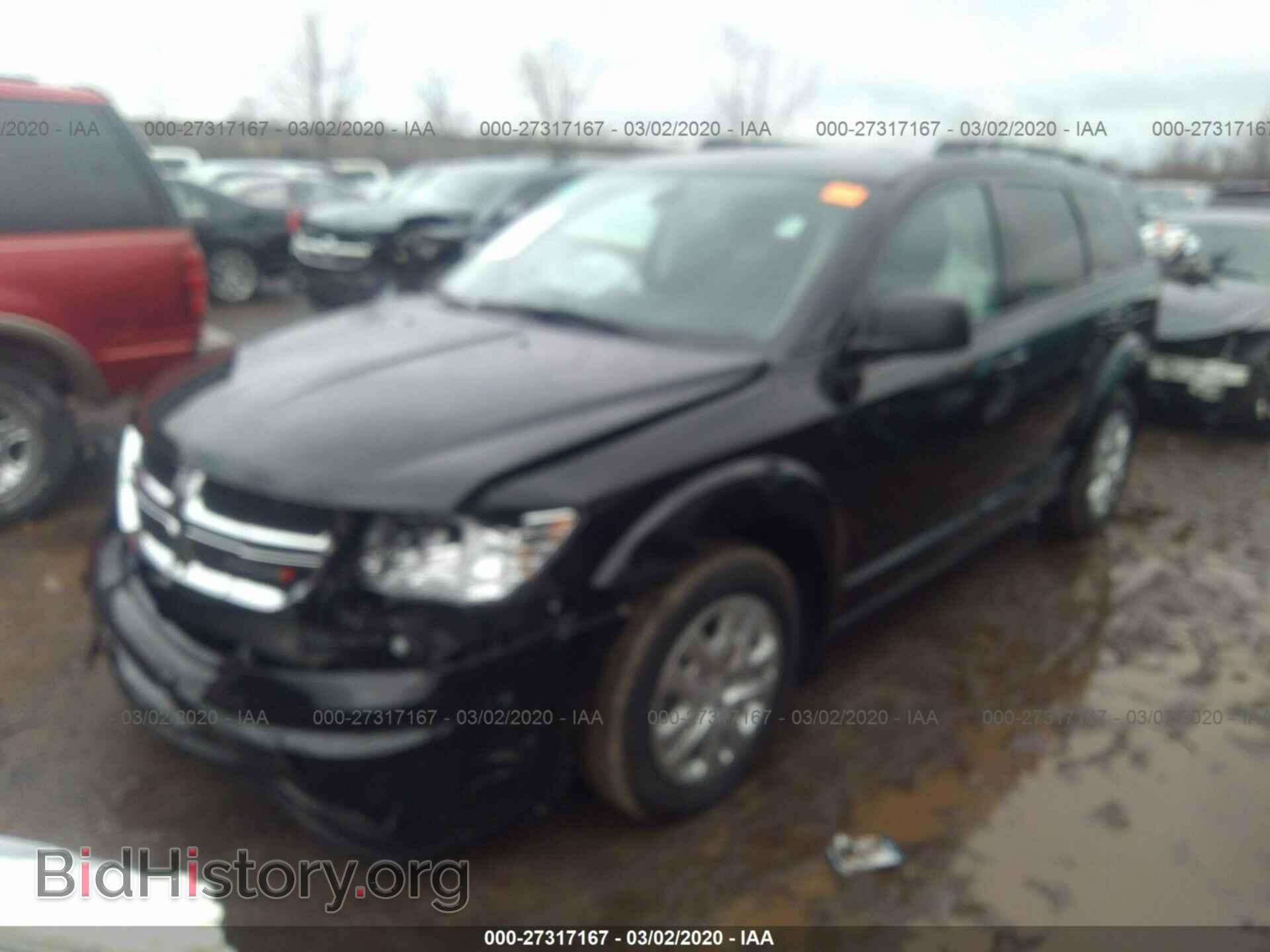 2019 DODGE JOURNEY - VIN: 3C4PDCAB2KT853624 - Фото 2