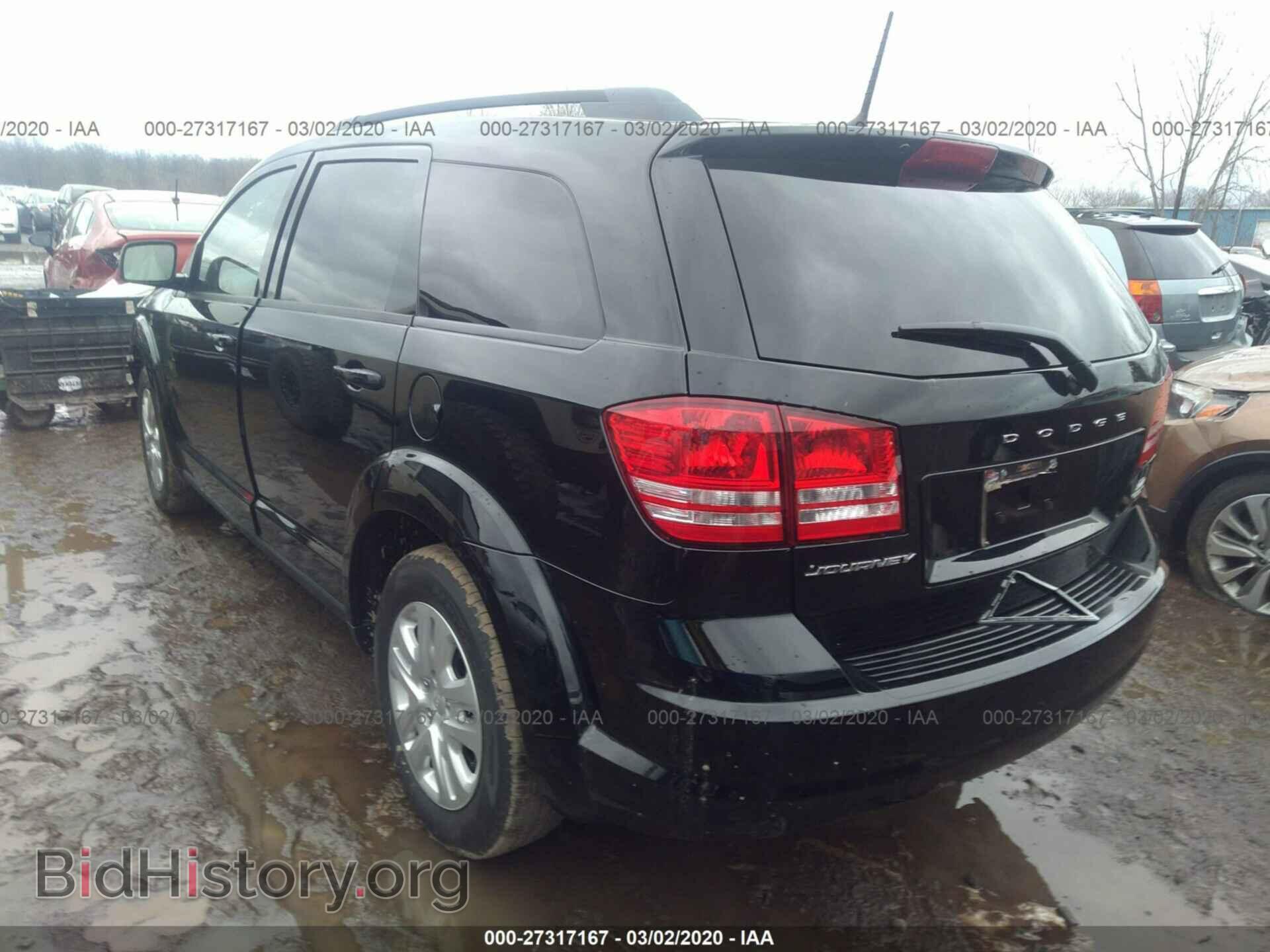 2019 DODGE JOURNEY - VIN: 3C4PDCAB2KT853624 - Фото 3