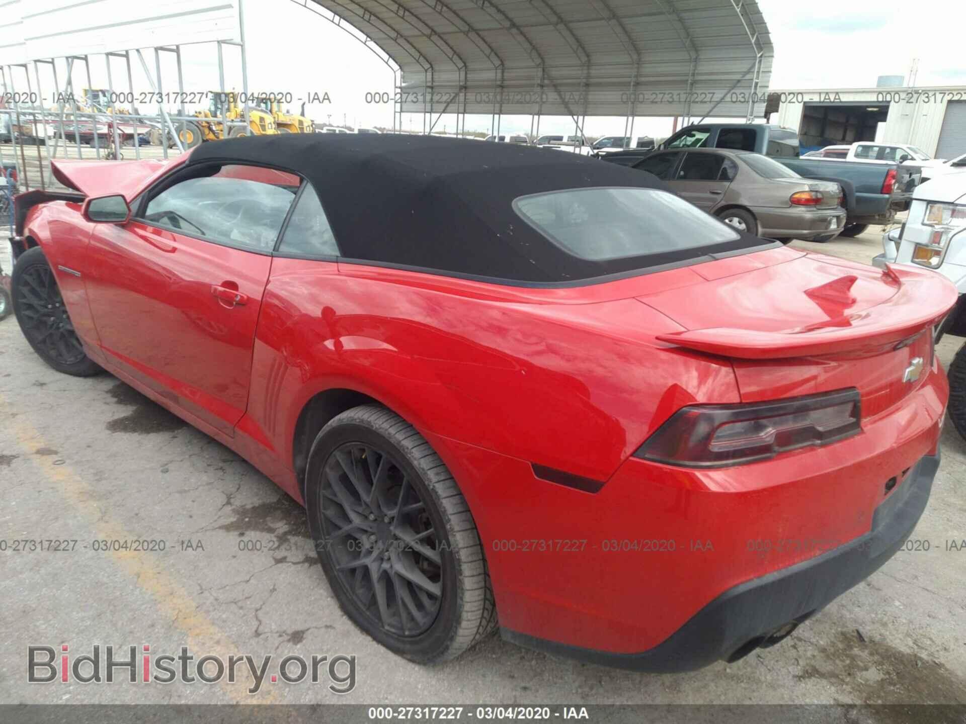 2015 CHEVROLET CAMARO - VIN: 2G1FF3D34F9193176 - Фото 3
