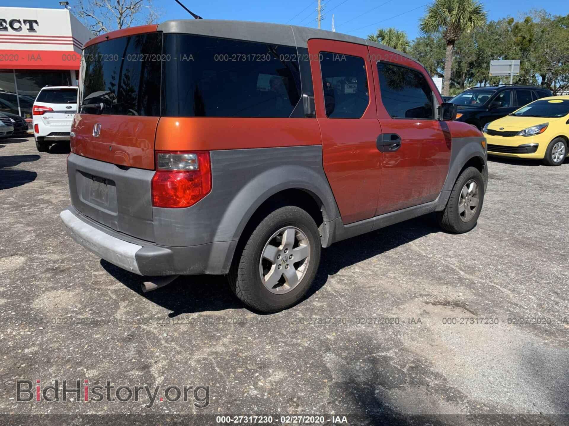 2003 HONDA ELEMENT - VIN: 5J6YH18583L008460 - Фото 4