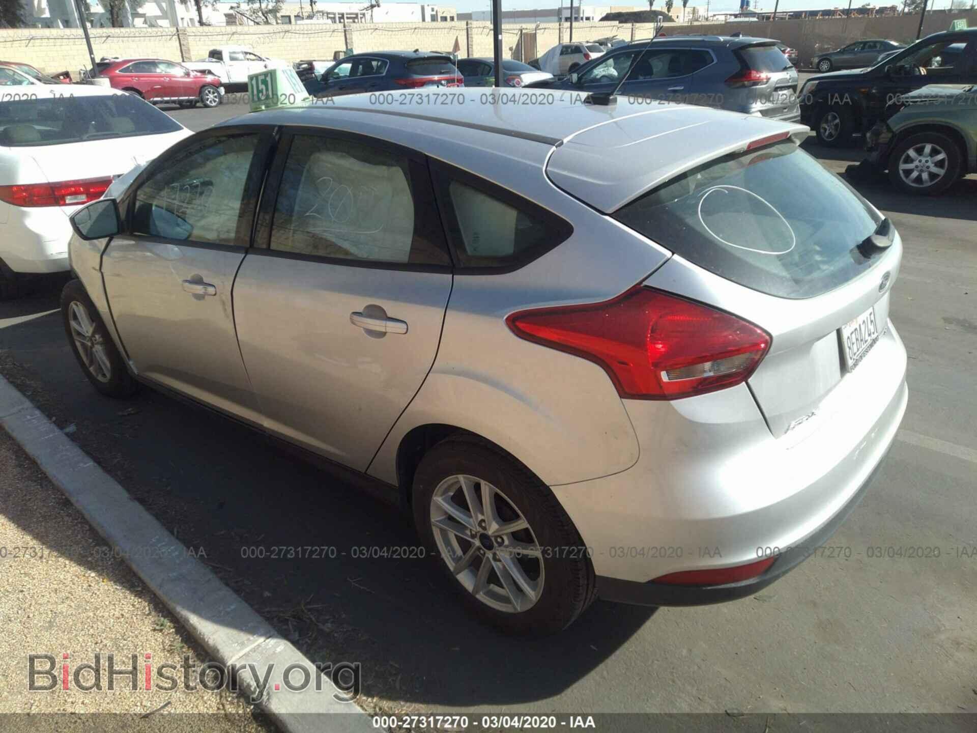2018 FORD FOCUS - VIN: 1FADP3K20JL282837 - Фото 3