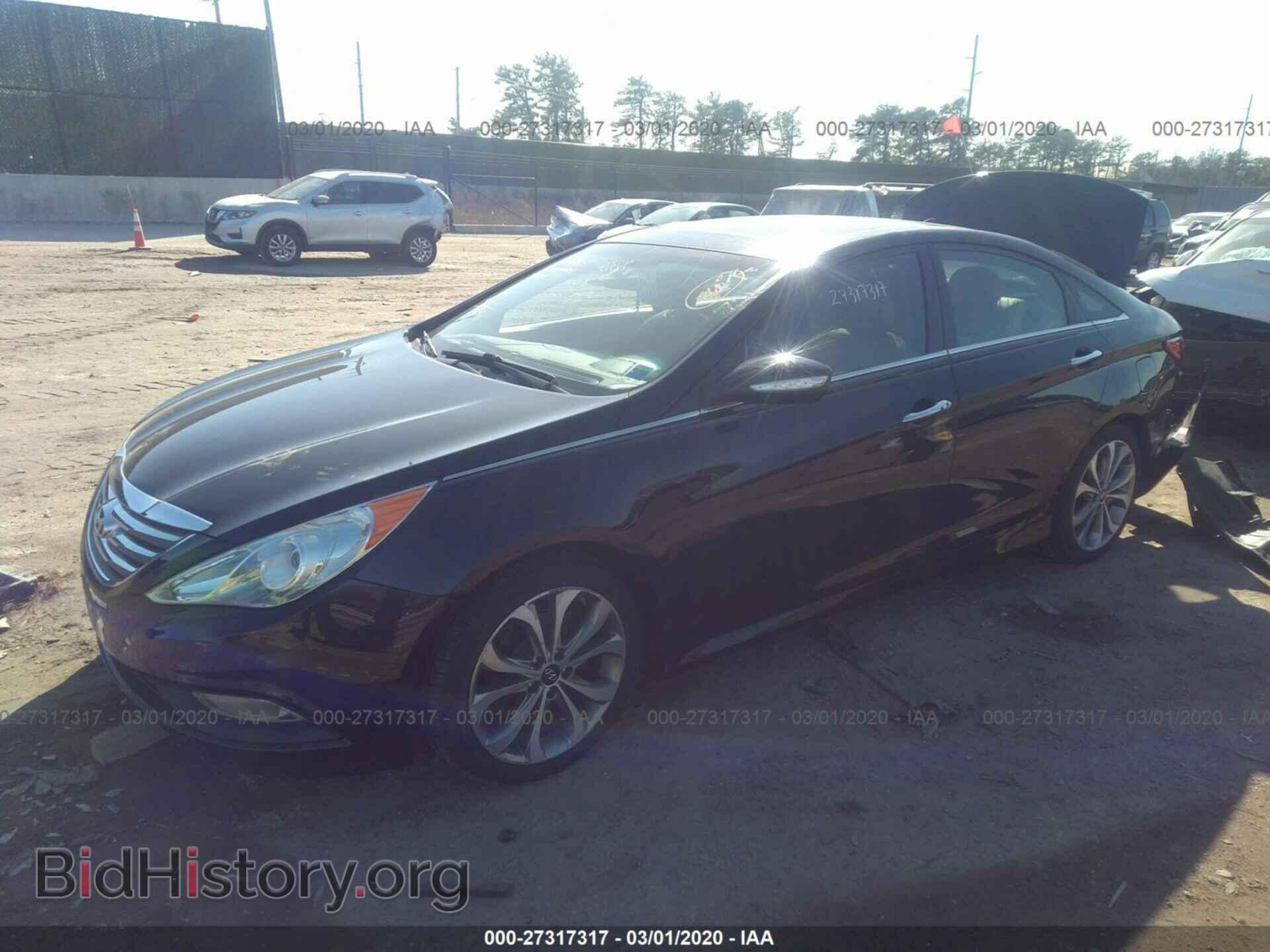 2014 HYUNDAI SONATA - VIN: 5NPEC4AB6EH871368 - Фото 2