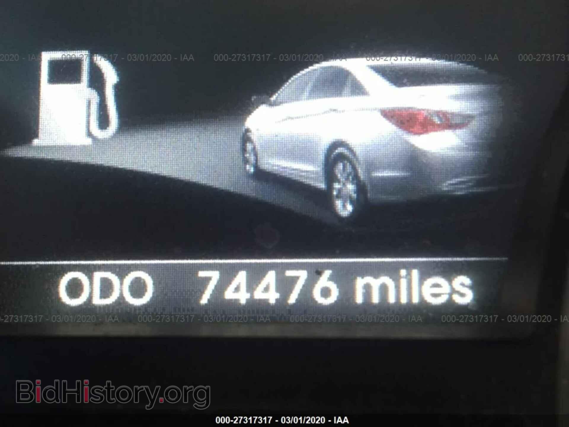 2014 HYUNDAI SONATA - VIN: 5NPEC4AB6EH871368 - Фото 7
