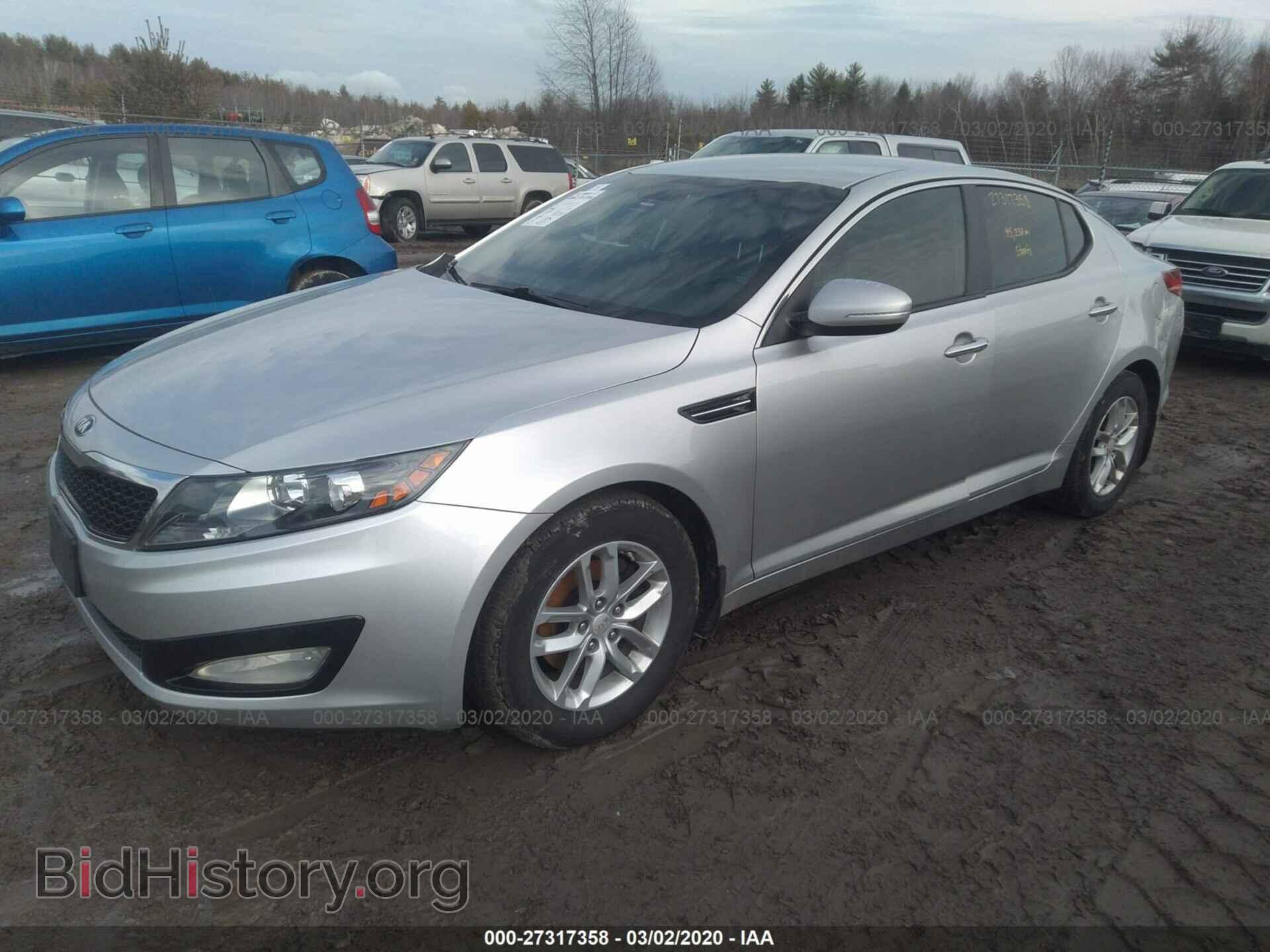 2013 KIA OPTIMA - VIN: KNAGM4A76D5396169 - Фото 2