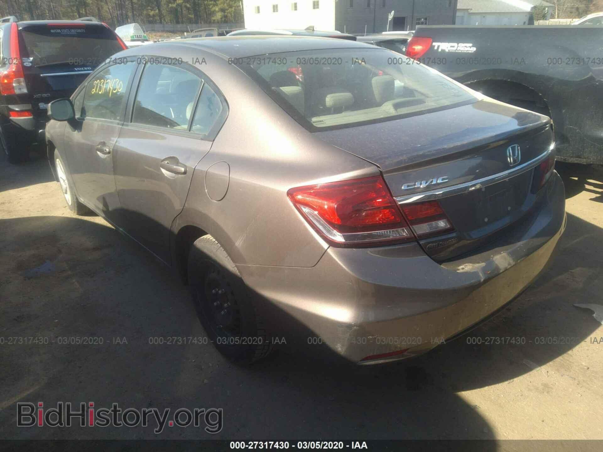 2013 HONDA CIVIC - VIN: 2HGFB2F51DH560289 - Фото 3
