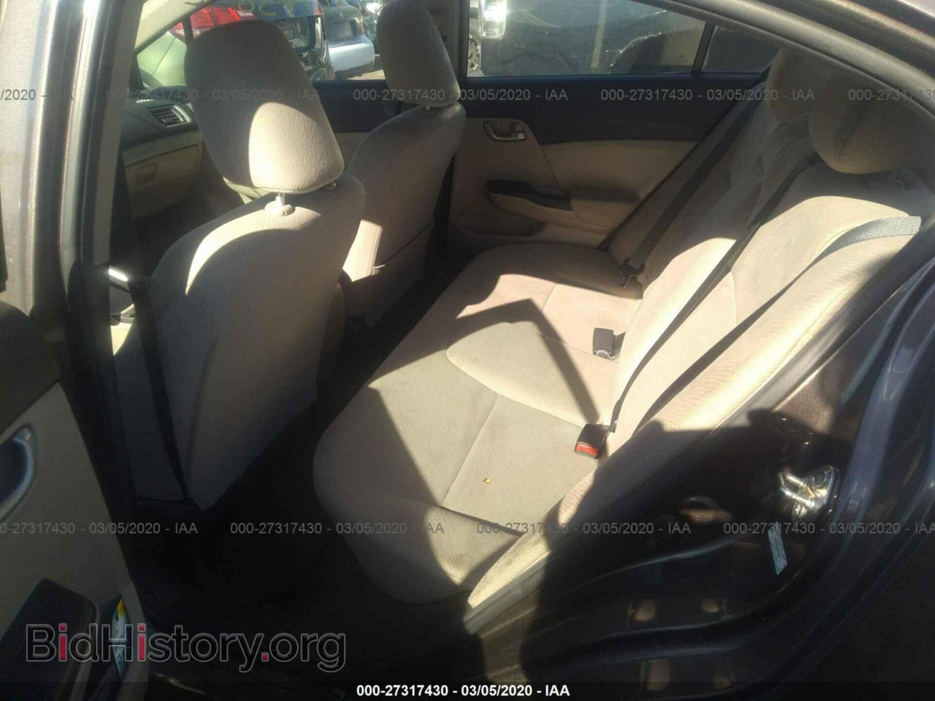 2013 HONDA CIVIC - VIN: 2HGFB2F51DH560289 - Фото 8