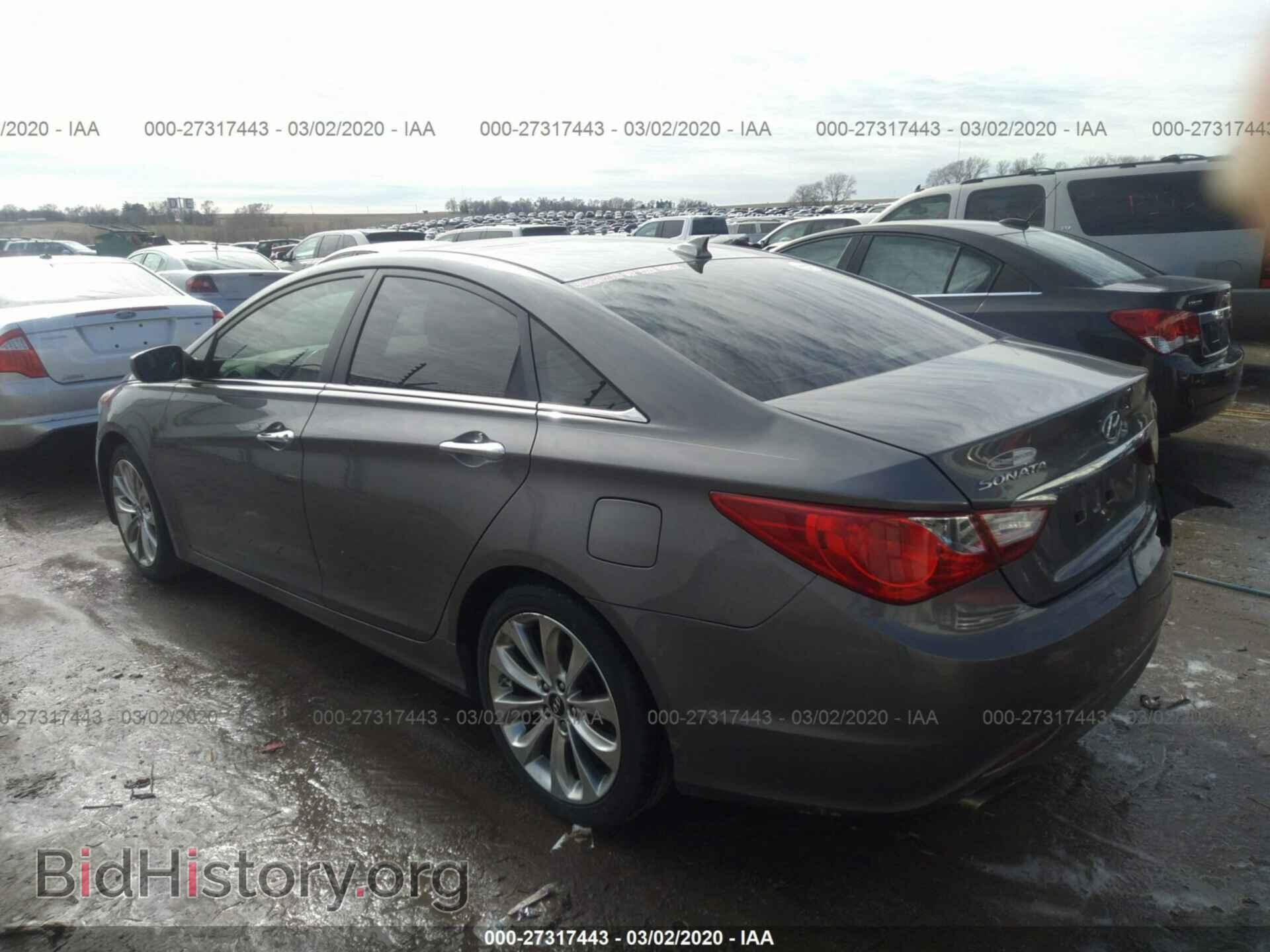 2012 HYUNDAI SONATA - VIN: 5NPEC4AC0CH361989 - Photo 3