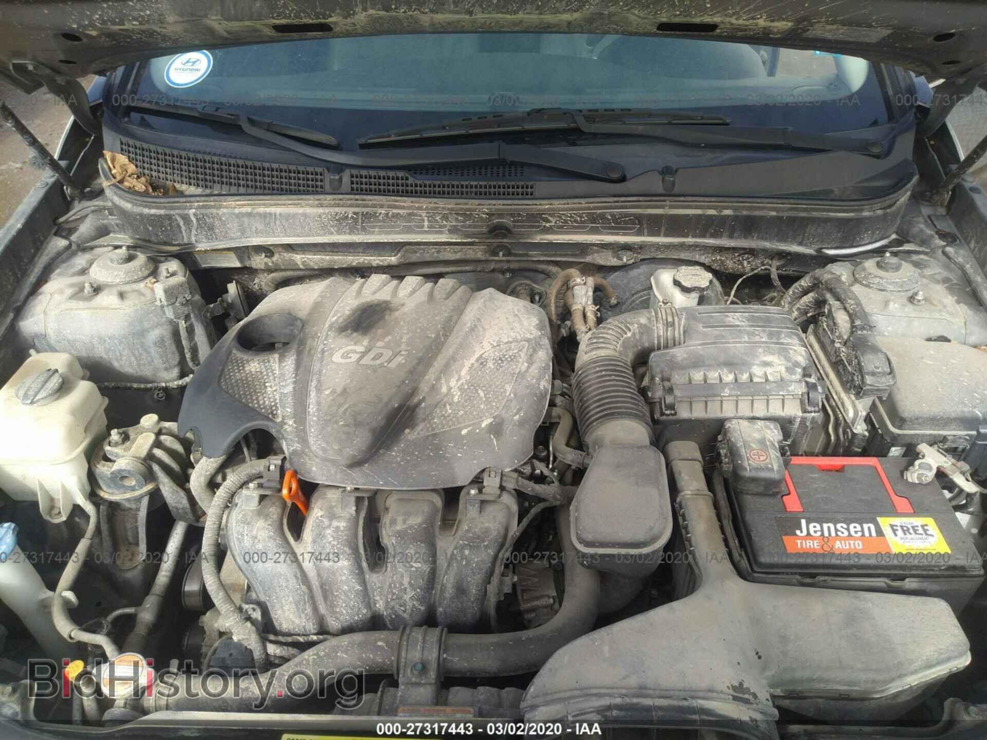 2012 HYUNDAI SONATA - VIN: 5NPEC4AC0CH361989 - Photo 10