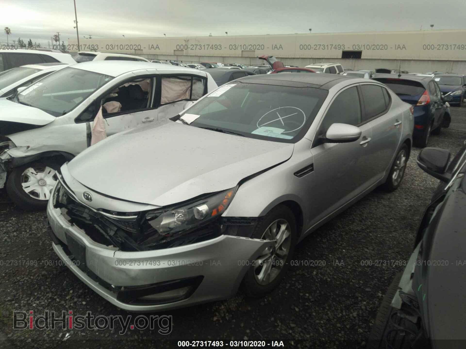 2011 KIA OPTIMA - VIN: KNAGN4A70B5171563 - Фото 2