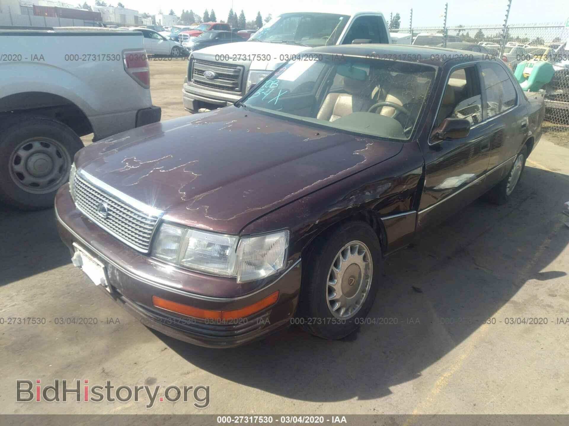 1990 LEXUS LS - VIN: JT8UF11E7L0044807 - Фото 2