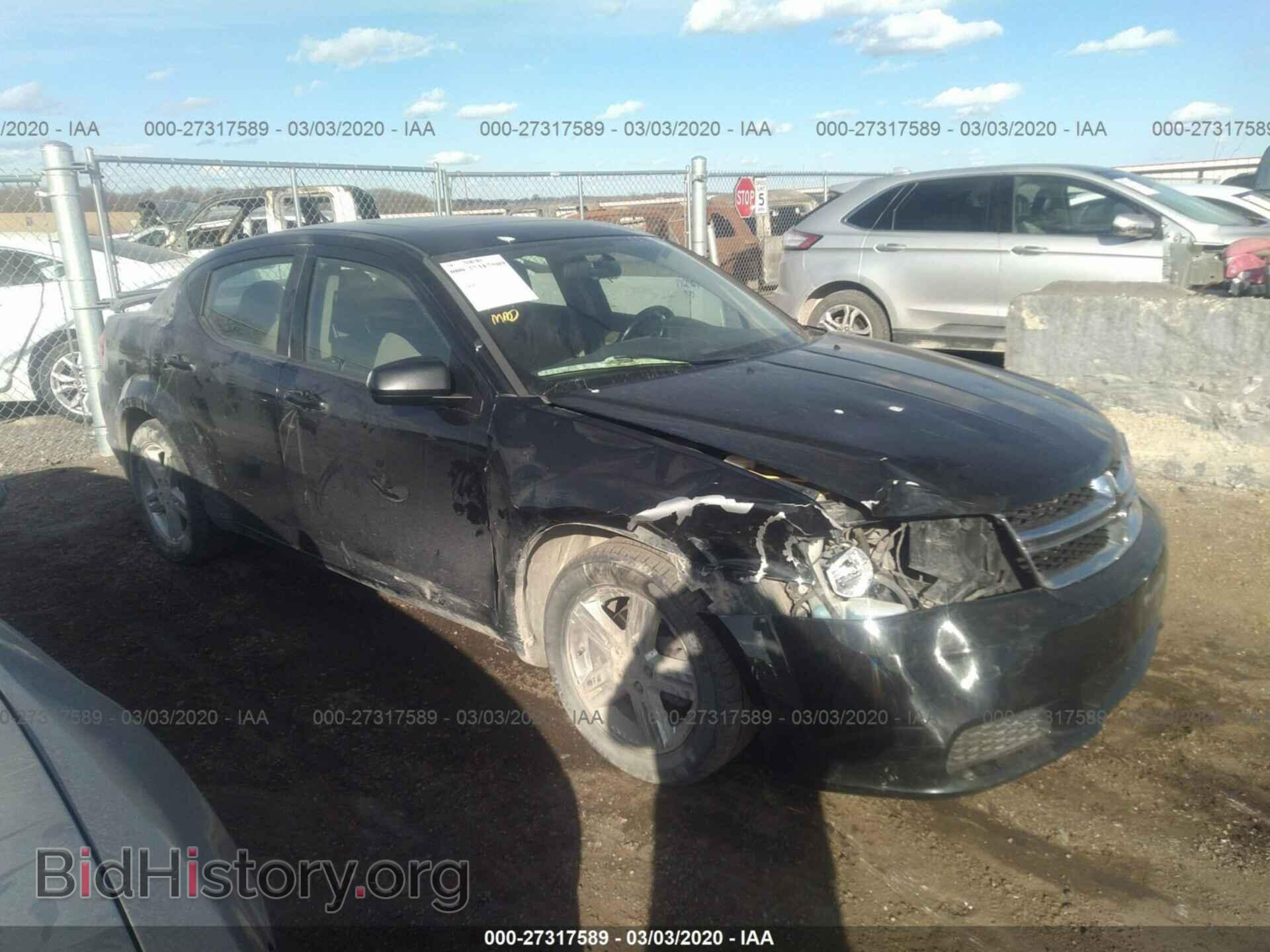 Фотография 1B3BD1FBXBN501979 - DODGE AVENGER 2011