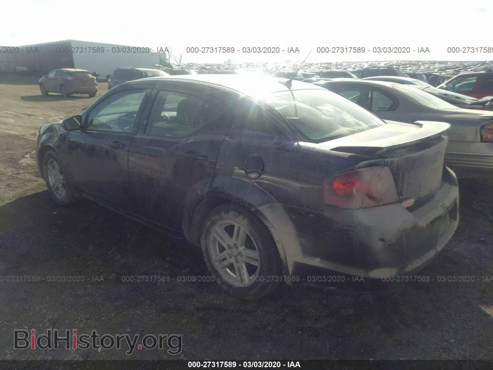 2011 DODGE AVENGER - VIN: 1B3BD1FBXBN501979 - Фото 3