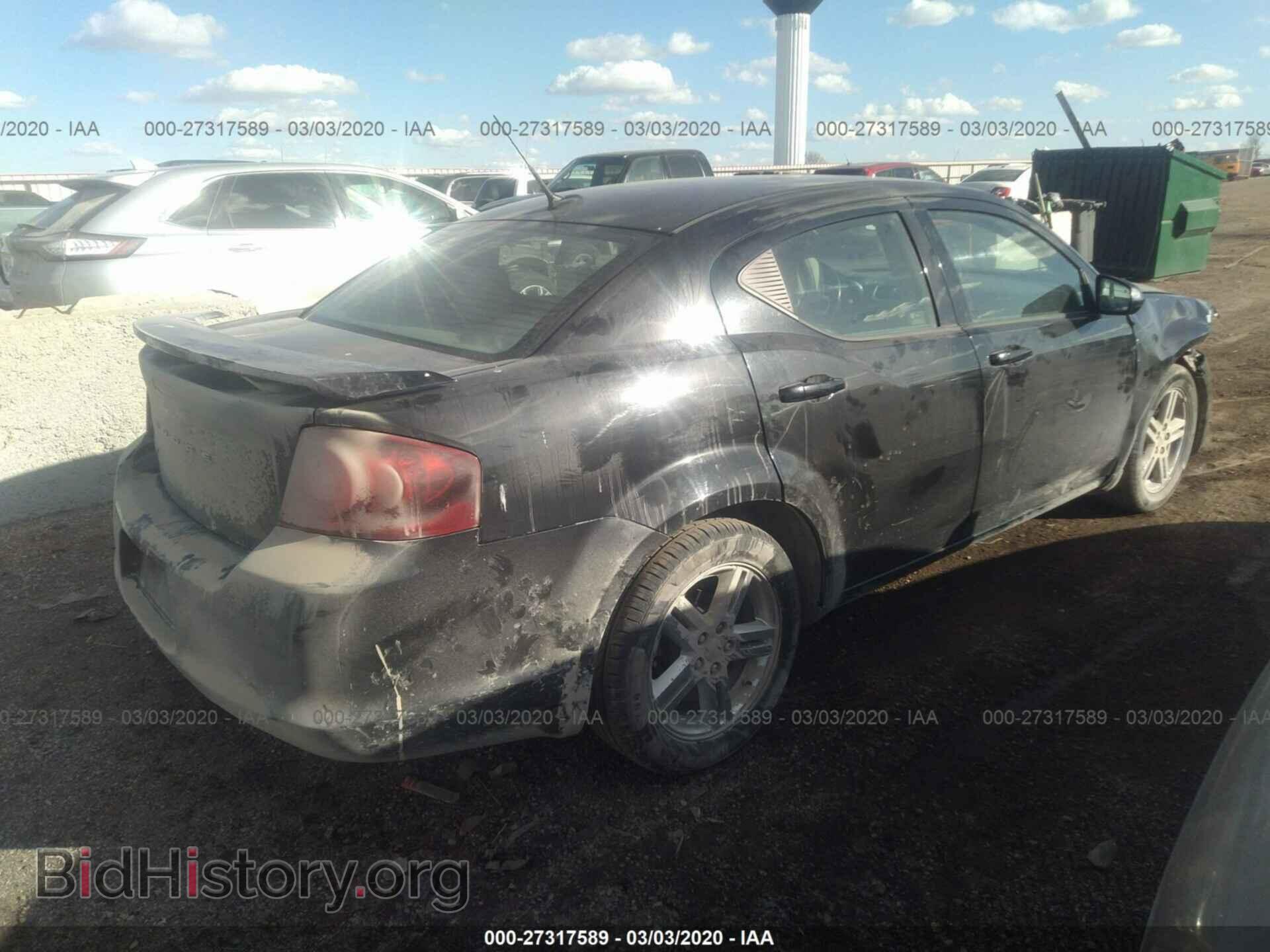 2011 DODGE AVENGER - VIN: 1B3BD1FBXBN501979 - Фото 4