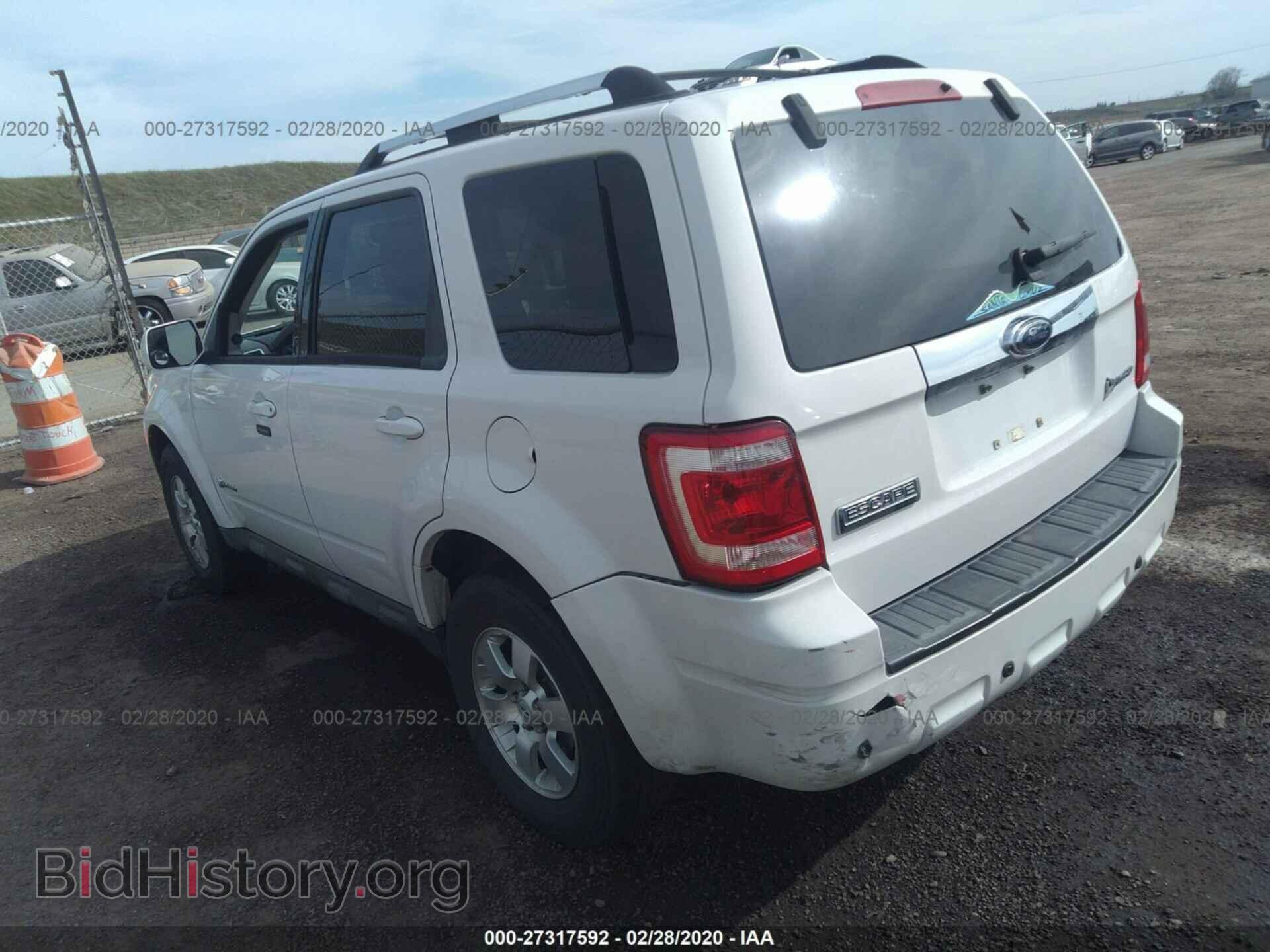 2009 FORD ESCAPE - VIN: 1FMCU59329KA46633 - Фото 3