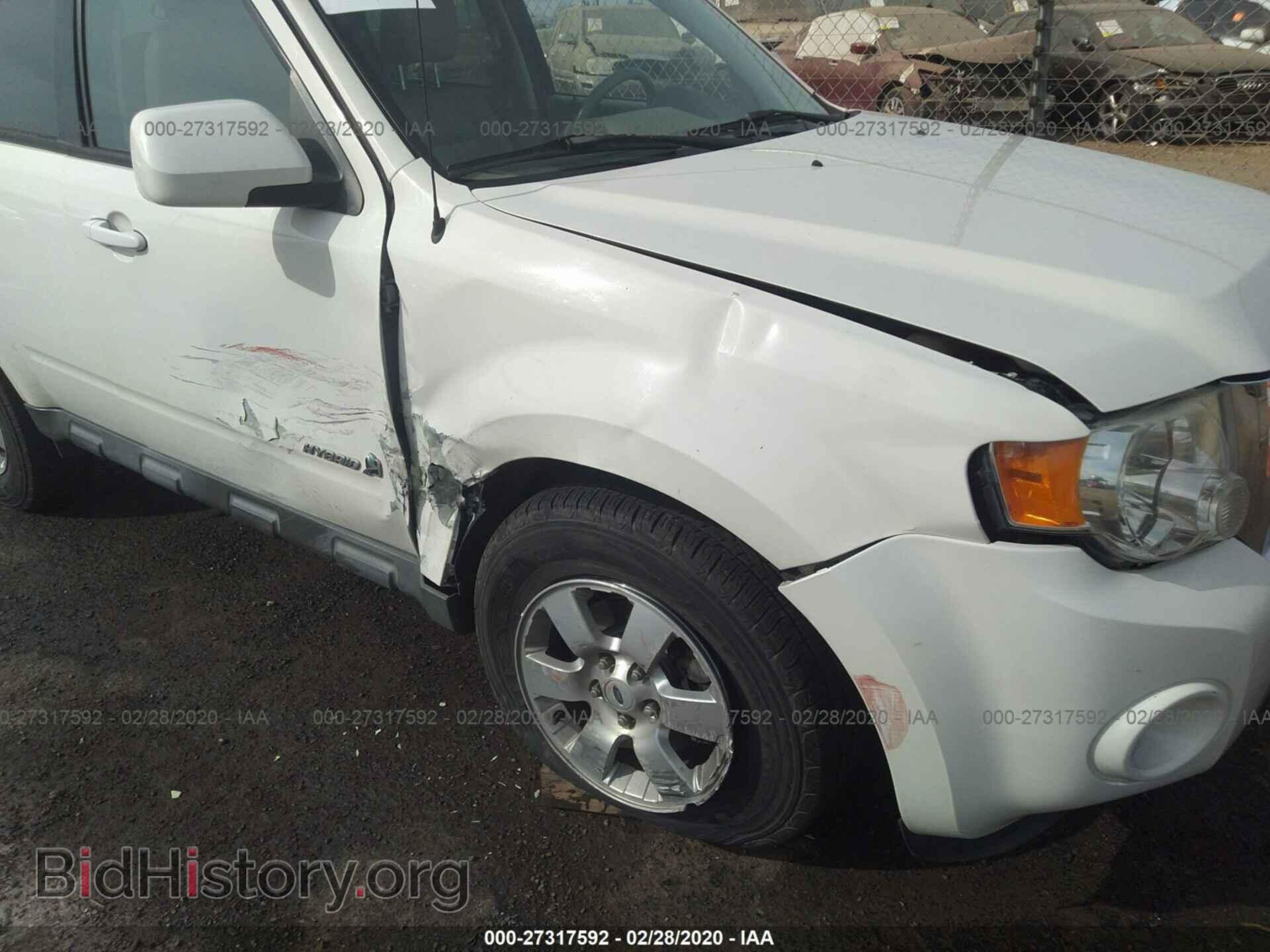 2009 FORD ESCAPE - VIN: 1FMCU59329KA46633 - Фото 6