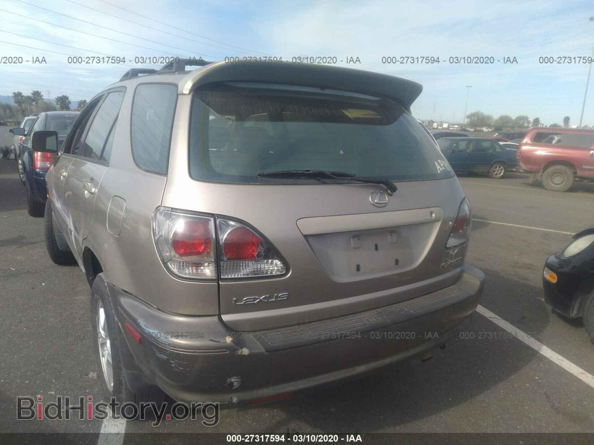 2002 LEXUS RX - VIN: JTJHF10U620265385 - Фото 3