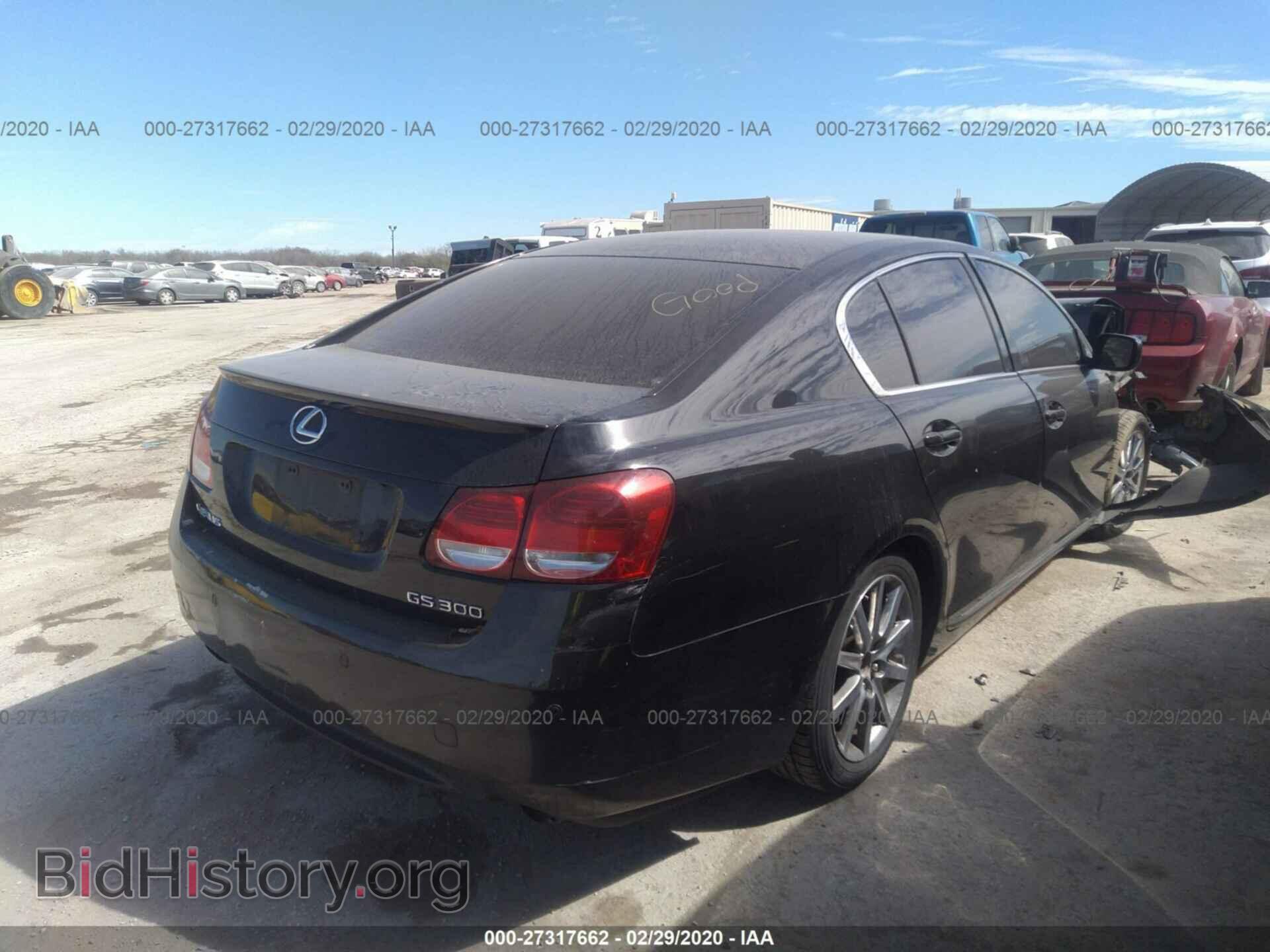 2006 LEXUS GS - VIN: JTHBH96S065044928 - Фото 4