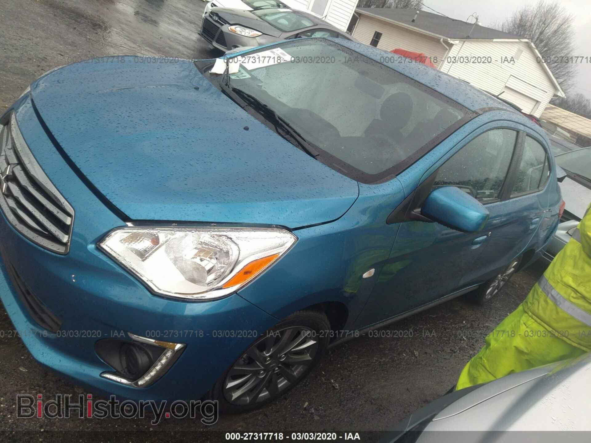 2019 MITSUBISHI MIRAGE - VIN: ML32F3FJ2KHF10465 - Фото 2