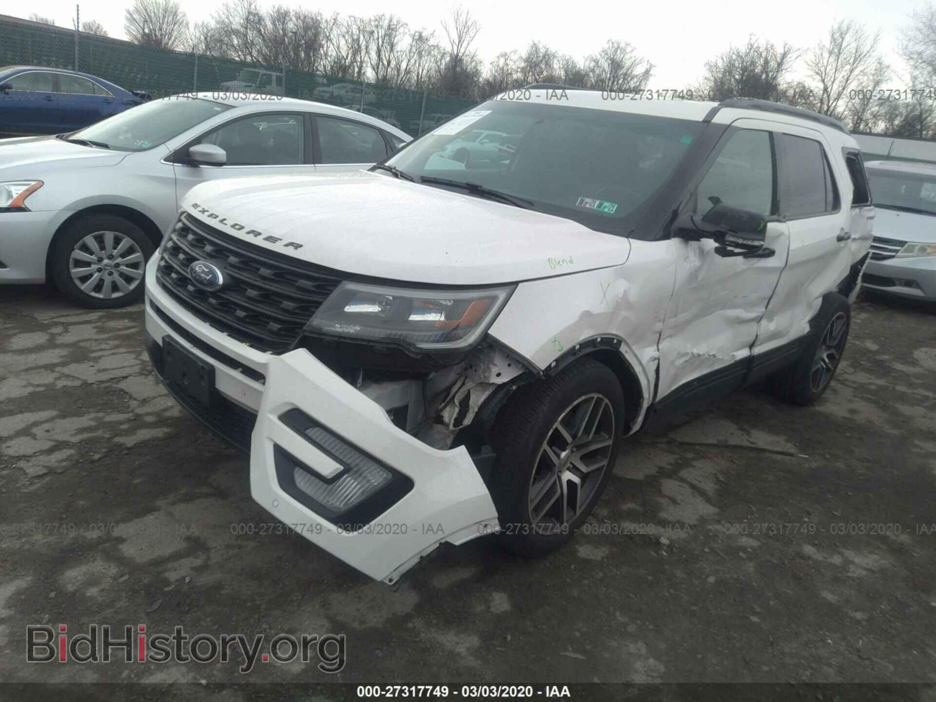 2017 FORD EXPLORER - VIN: 1FM5K8GT2HGB68364 - Фото 2